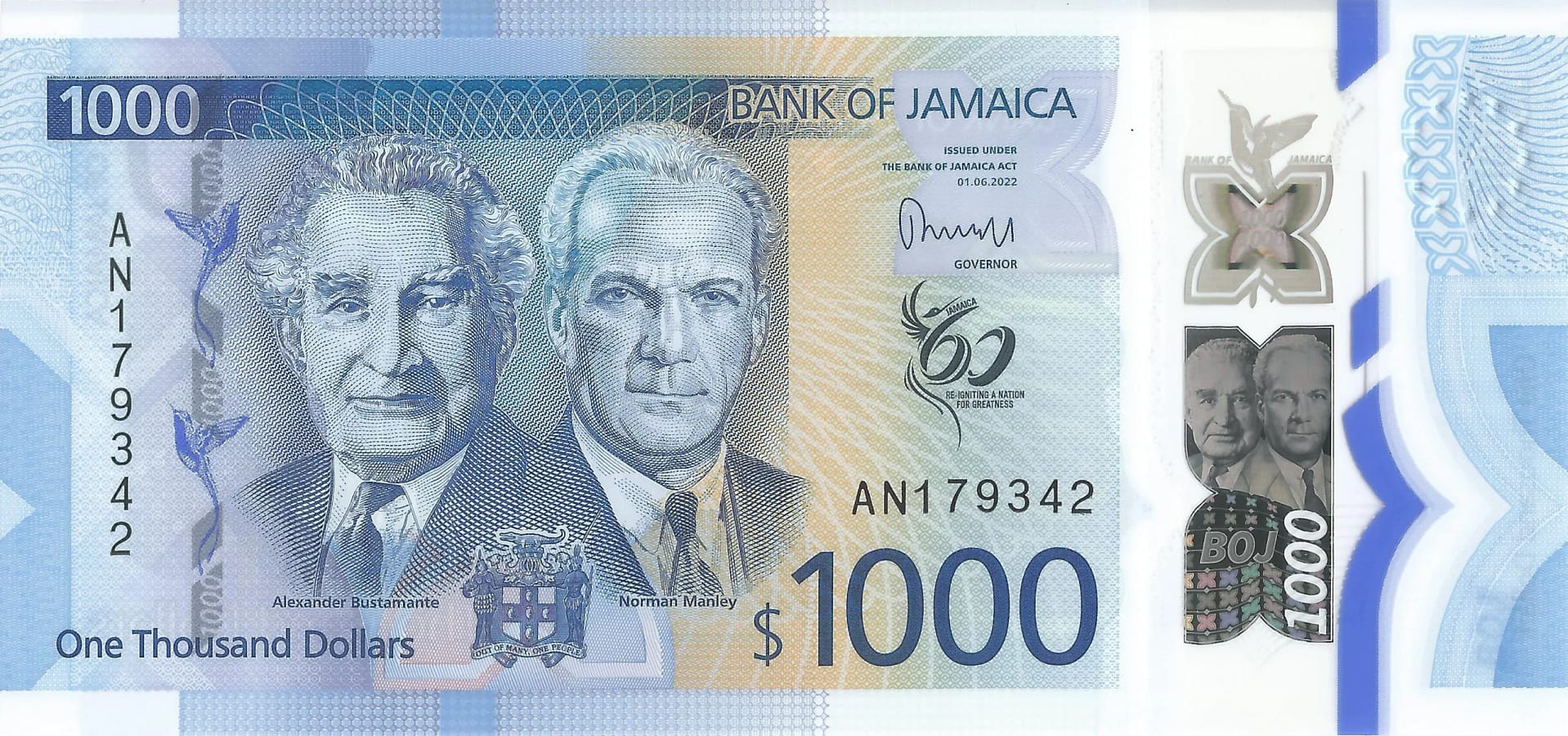 Jamaica 31 Pick Nuevo P W99 Anverso scaled