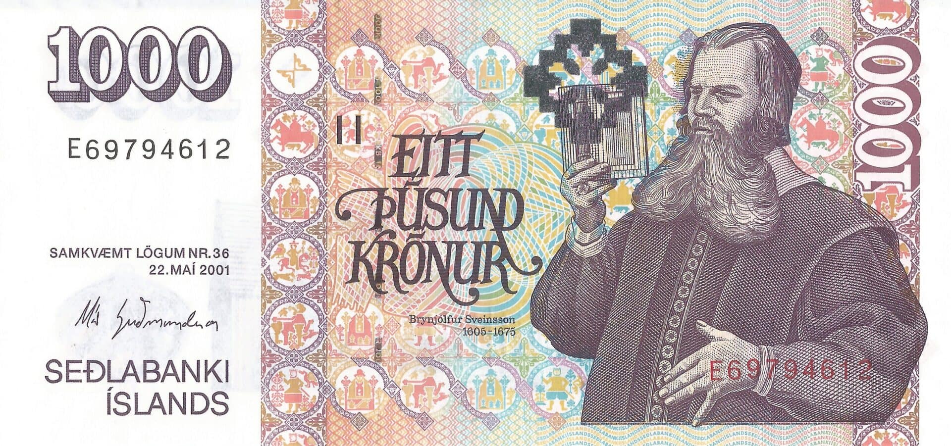 Islandia 13 Pick 59a.6 Anverso