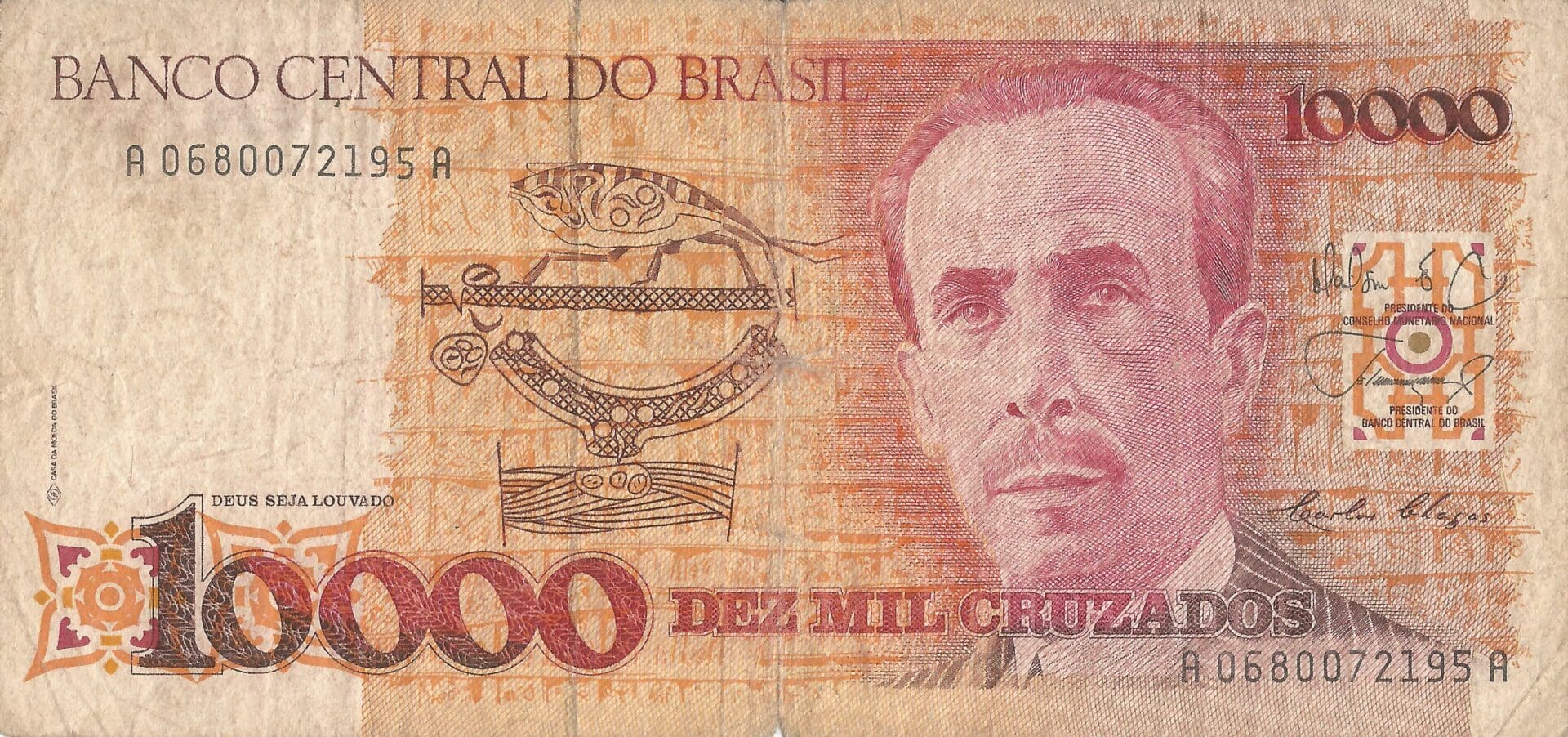 Brasil 135 Pick 215a Anverso