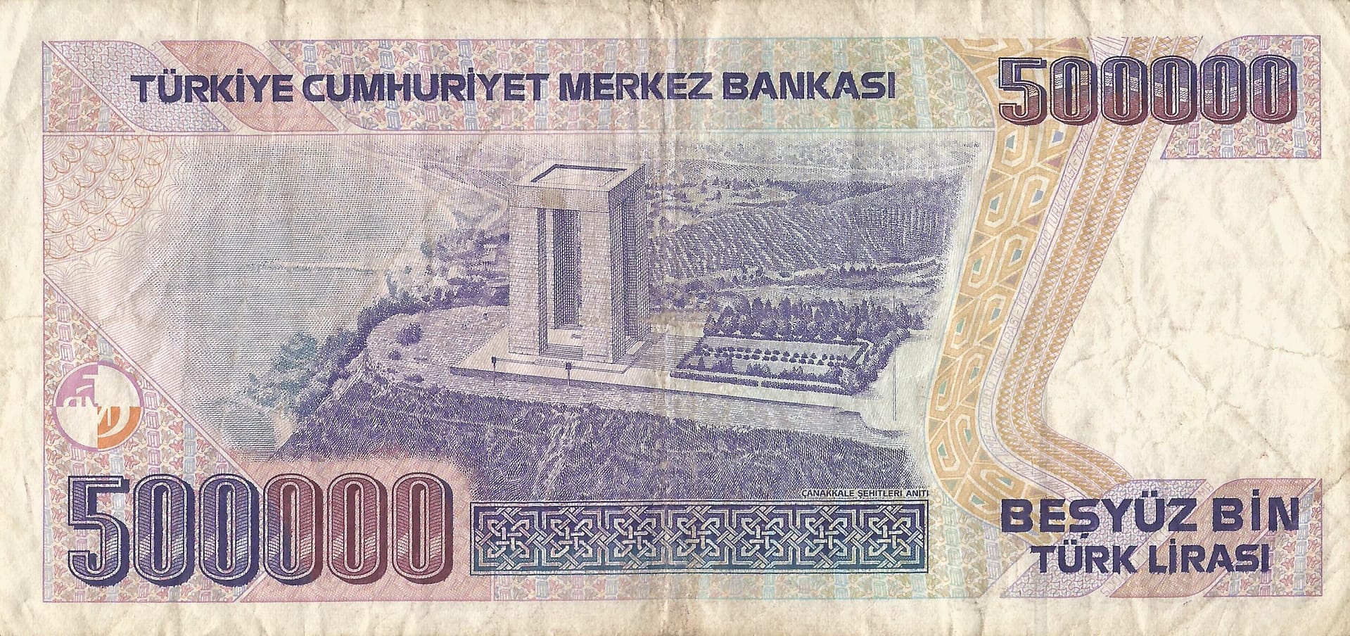 Turquía 42 Pick 208c Reverso scaled