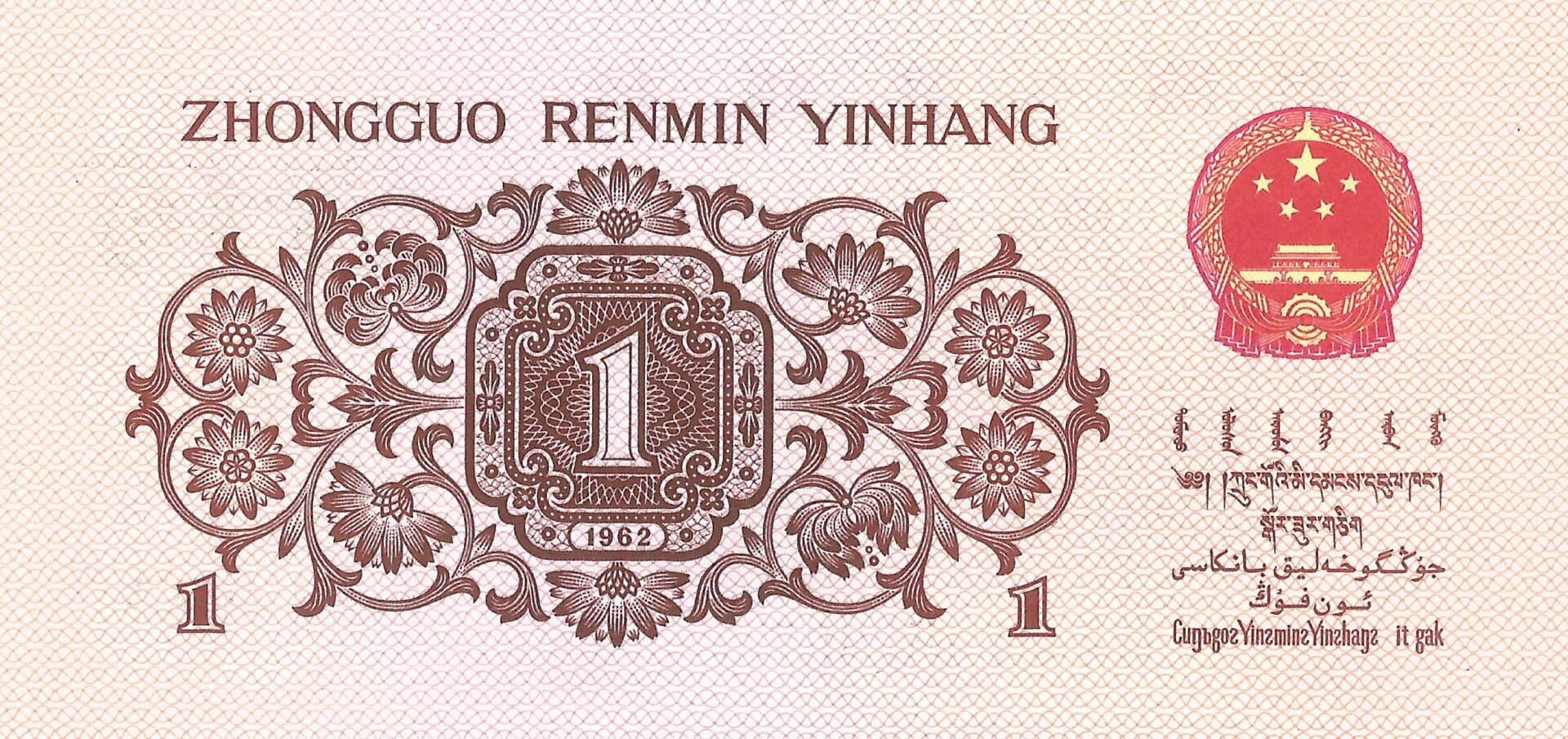 China - República Popular 8 Pick 877c Reverso