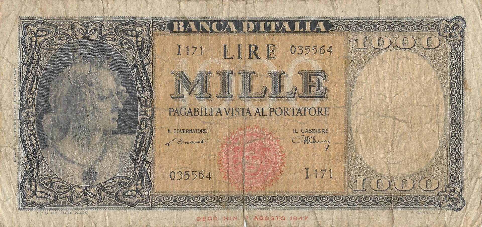 Italia 41 Pick 88a Anverso scaled