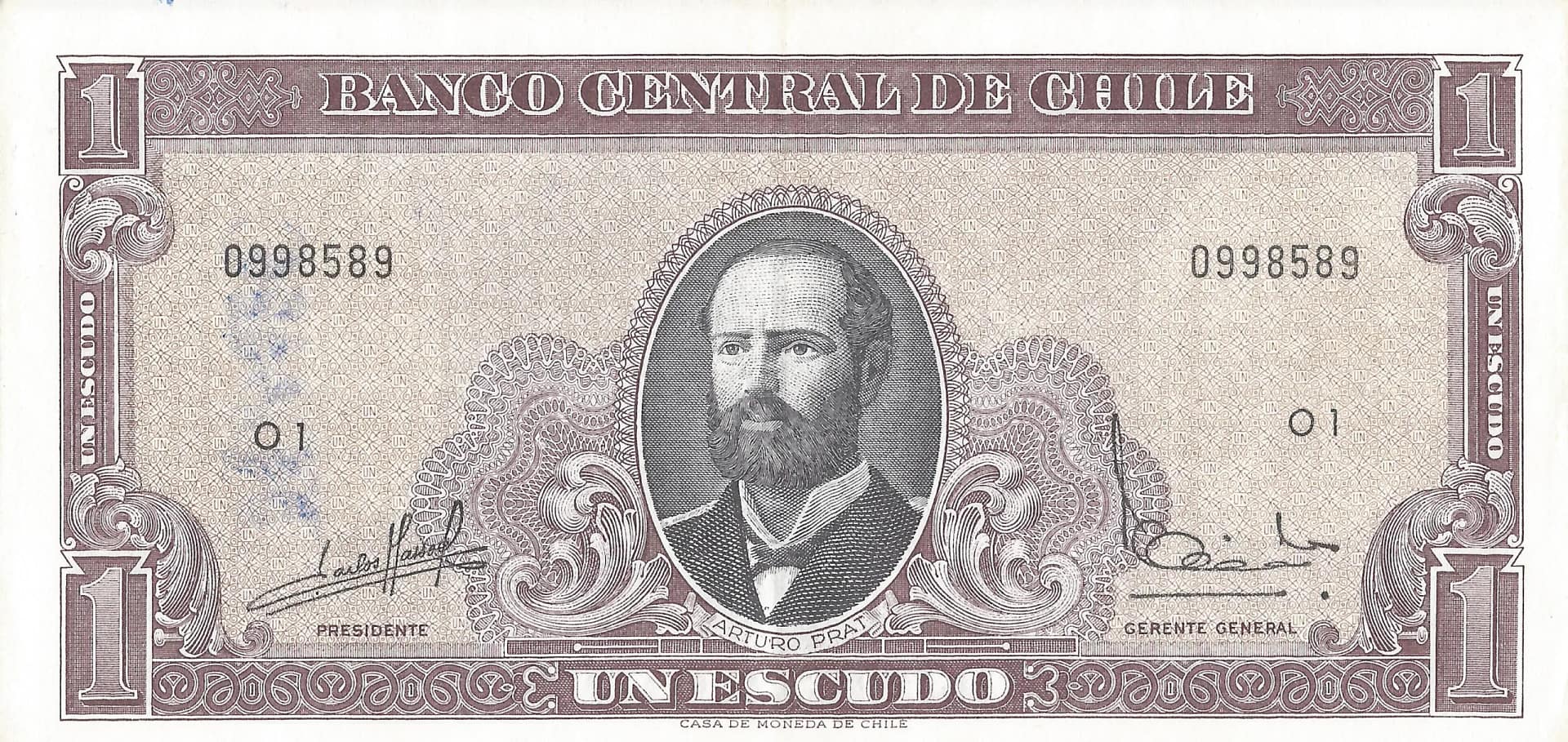 Chile 43 Pick 136 Propaganda Politica Anverso scaled