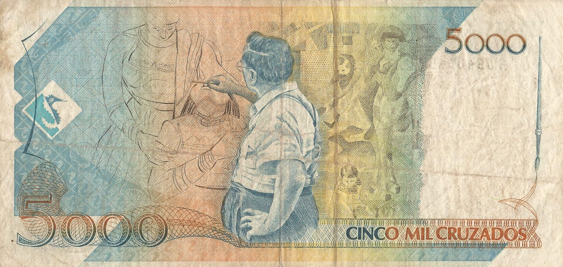 Brasil 134 Brasil Pick 214a Reverso