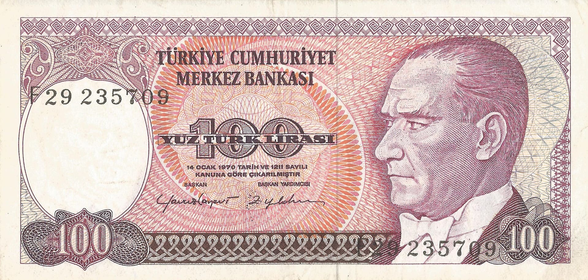 Turquía 23 Pick 194b Anverso scaled