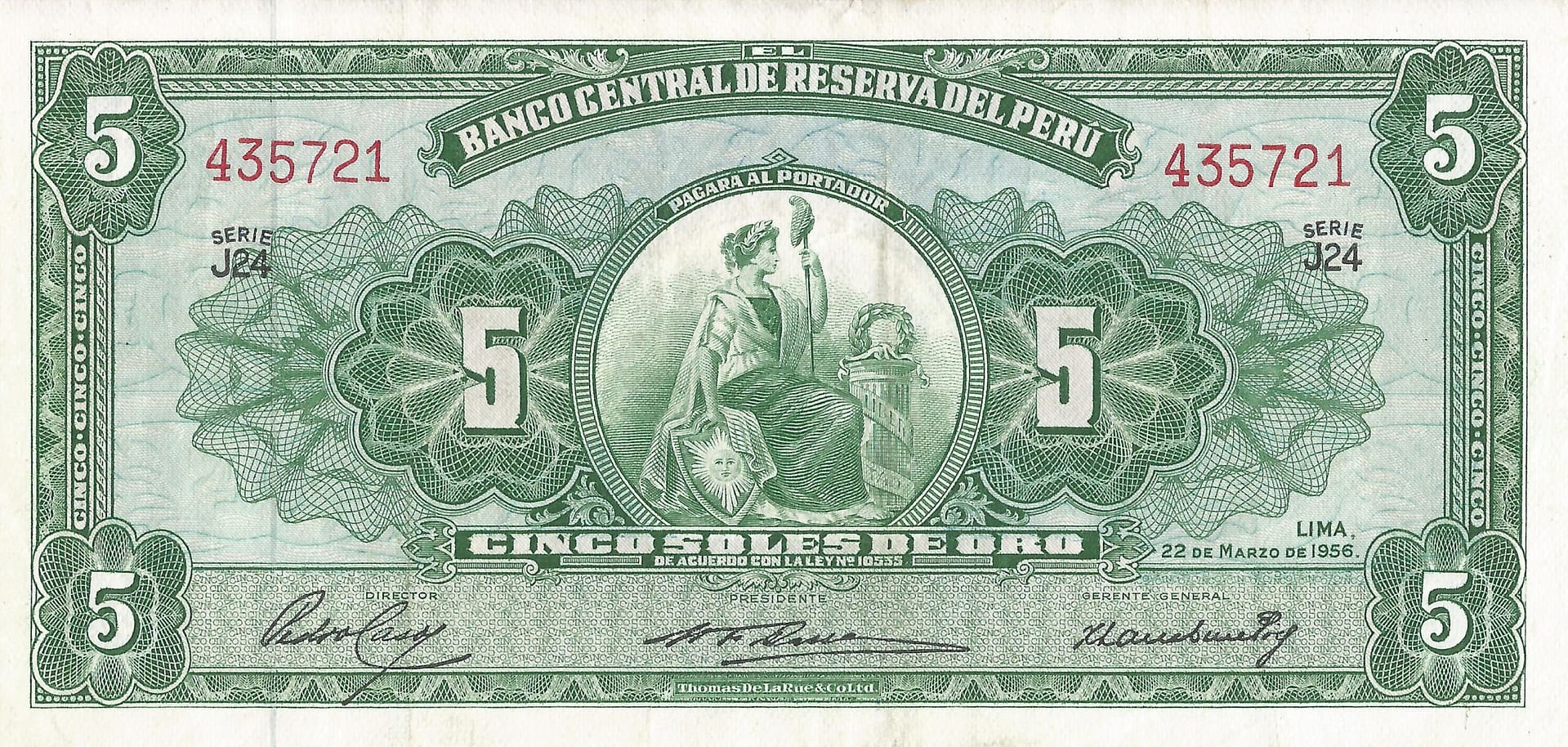 Perú 19 Pick 76a.1 Anverso scaled