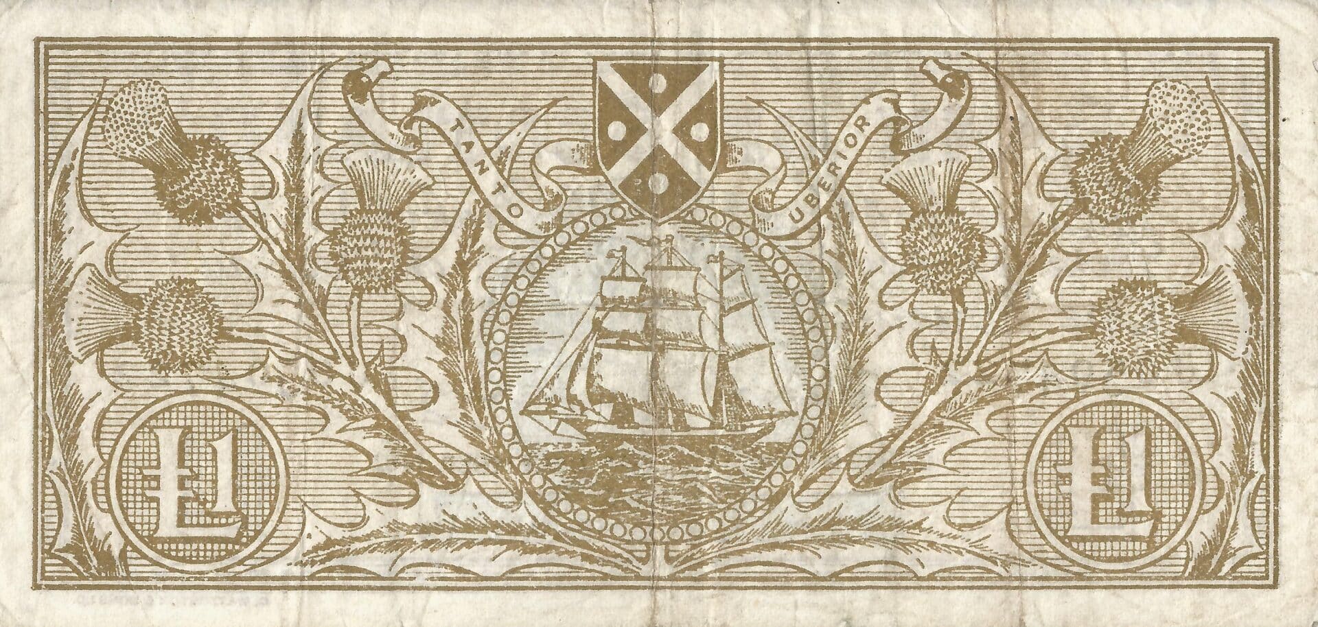 Escocia - Reino Unido 24 Pick 102a Reverso