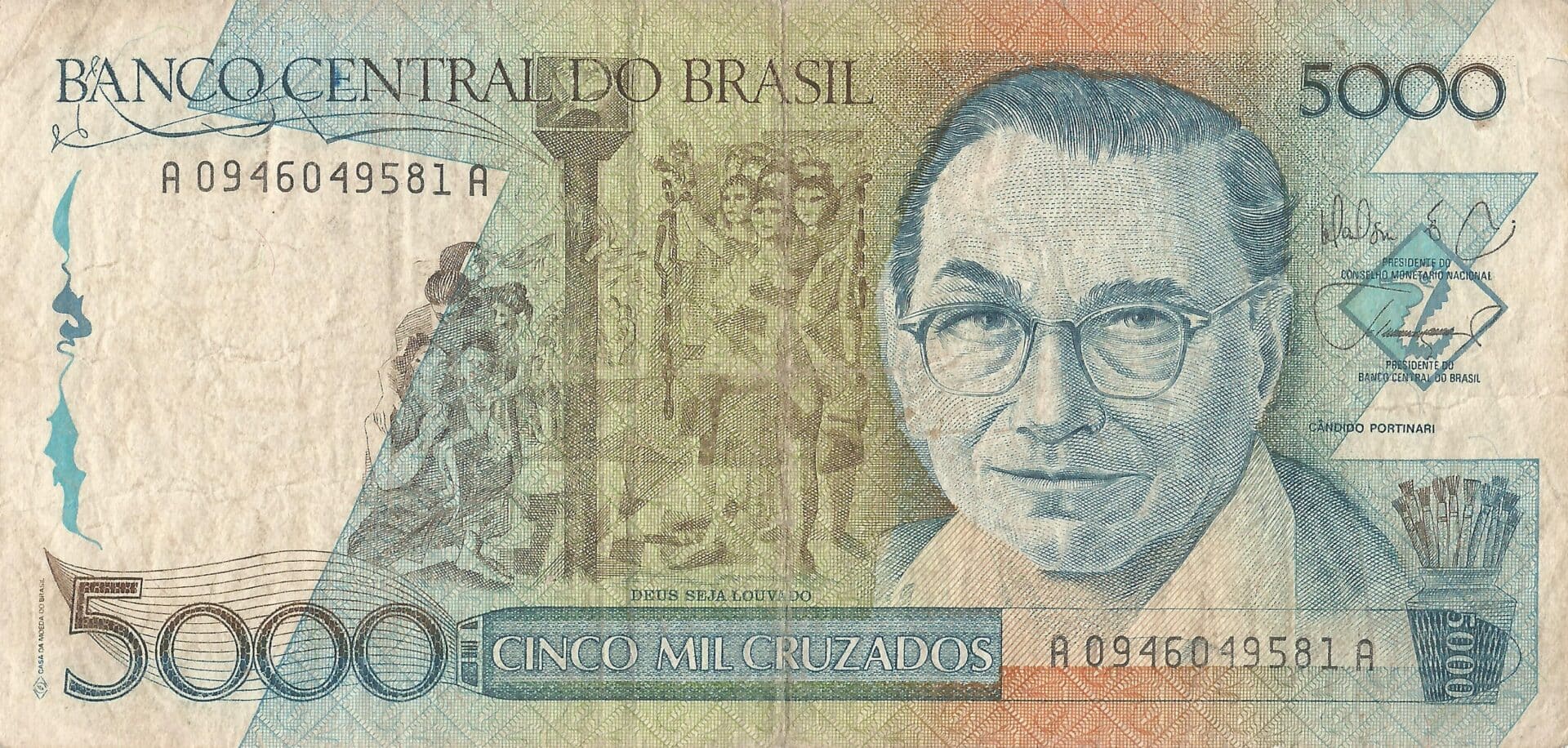 Brasil 133 Brasil Pick 214a Anverso