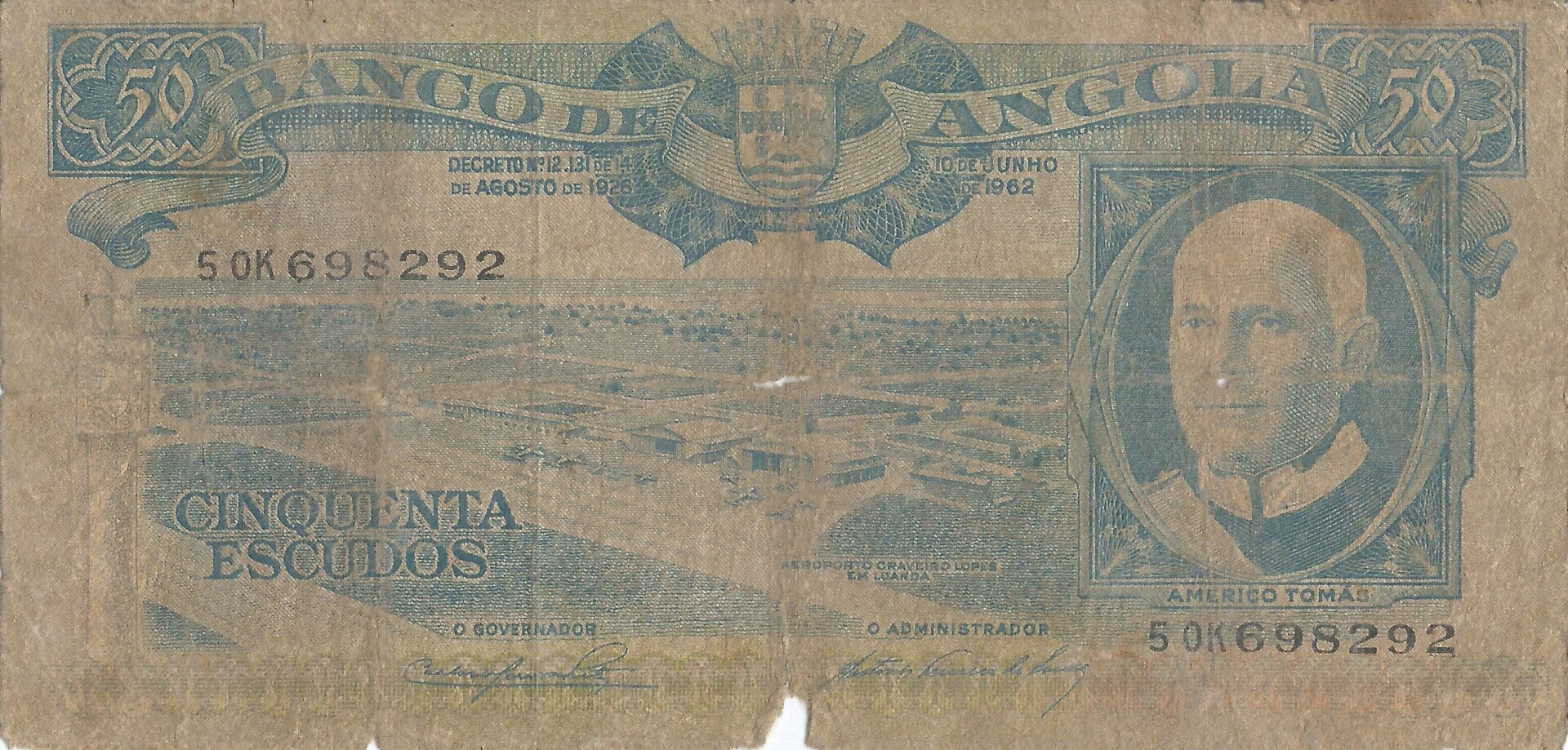 Angola 4 Pick 93 Anverso