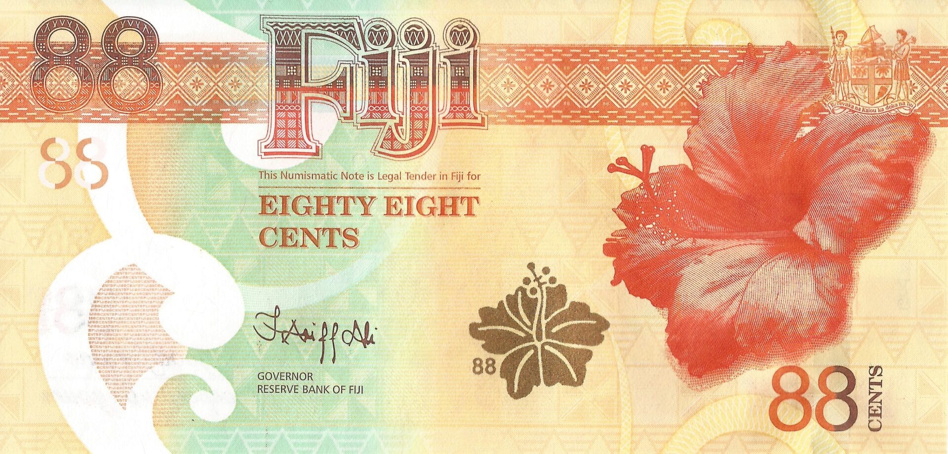 Fiyi 21 Fiji Pick 53a Anverso