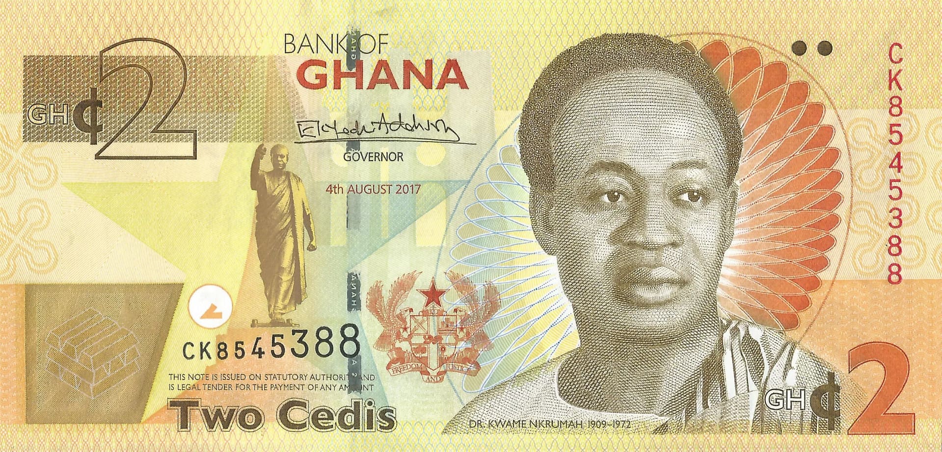 Ghana 23 Pick 37Аe Anverso scaled