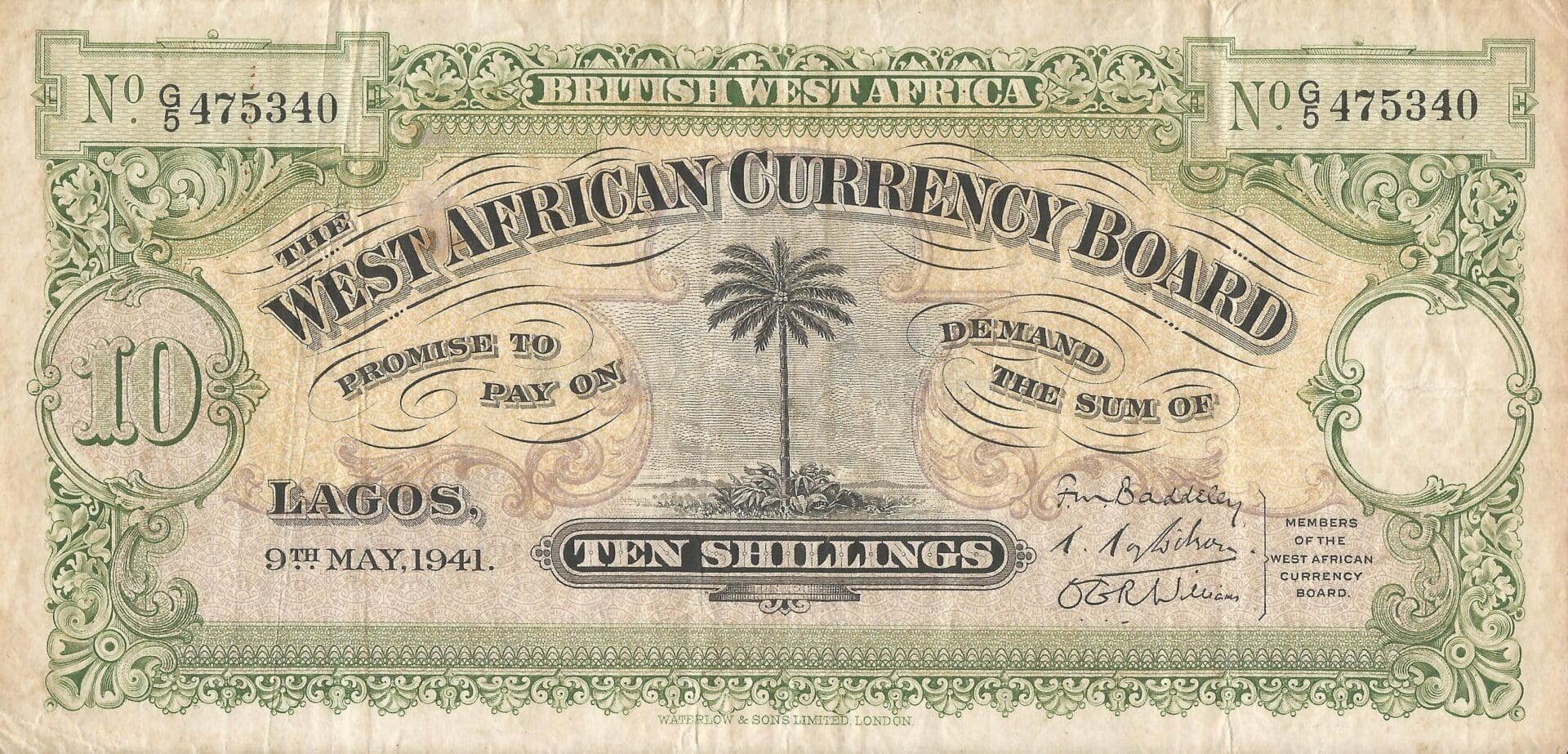 África Occidental Británica 4 Pick 7b.2 Anverso