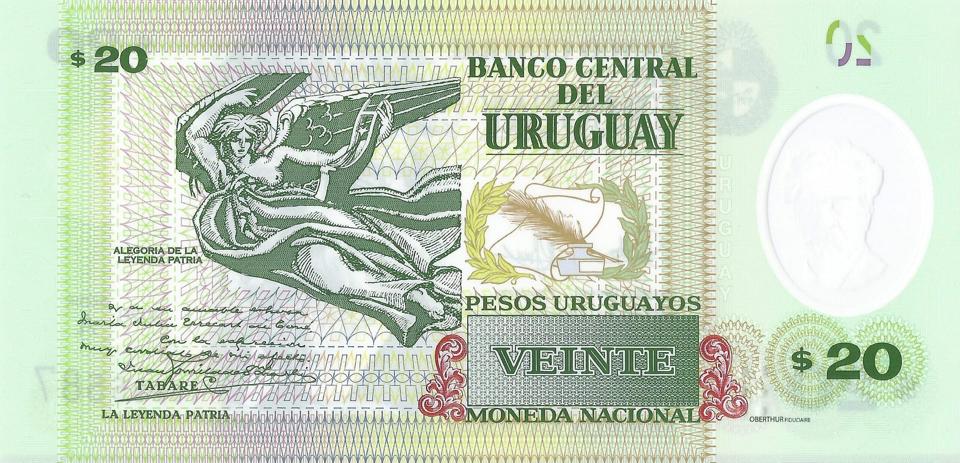 Uruguay 100 Pick 101a Reverso 1 scaled e1676655520888