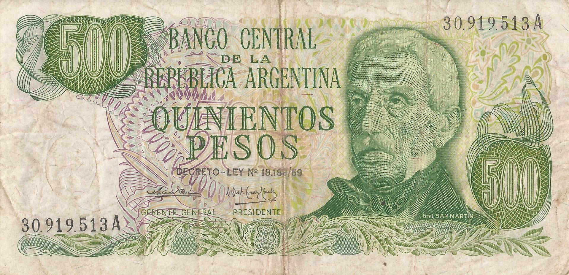 11-Pesos Ley 18188 (1970-1983) 99 Col 641a Anverso scaled