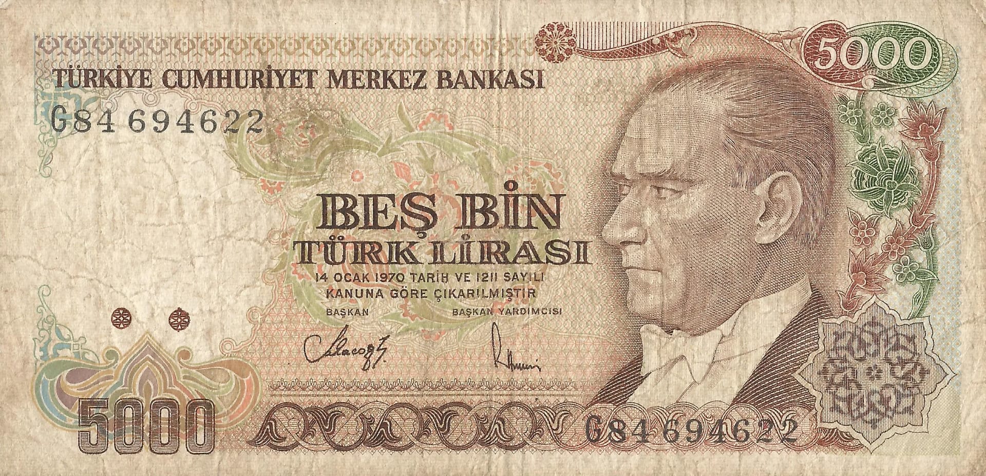 Turquía 29 Pick 198 Anverso scaled