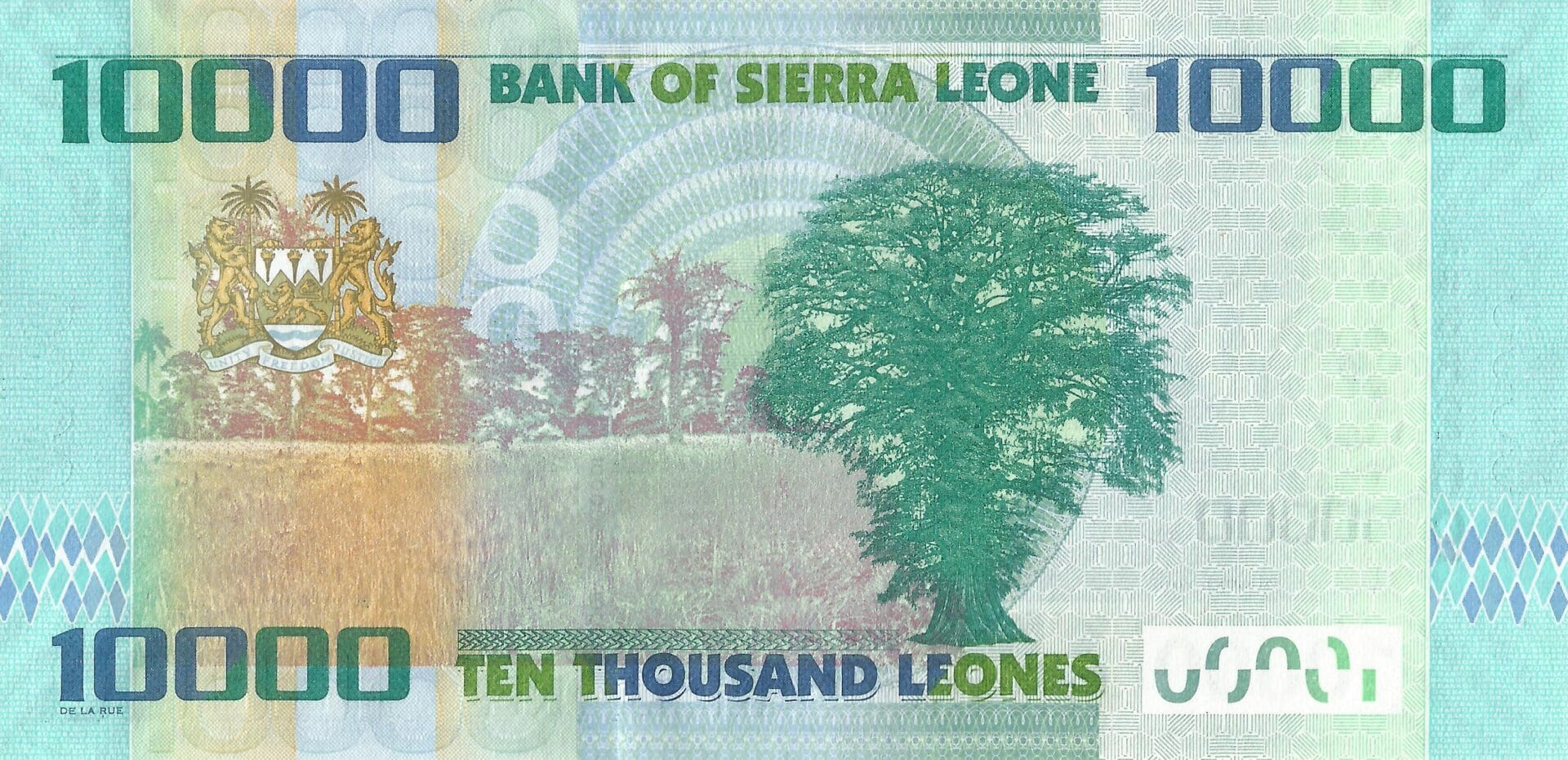 Sierra Leona 18 Pick 33b Reverso