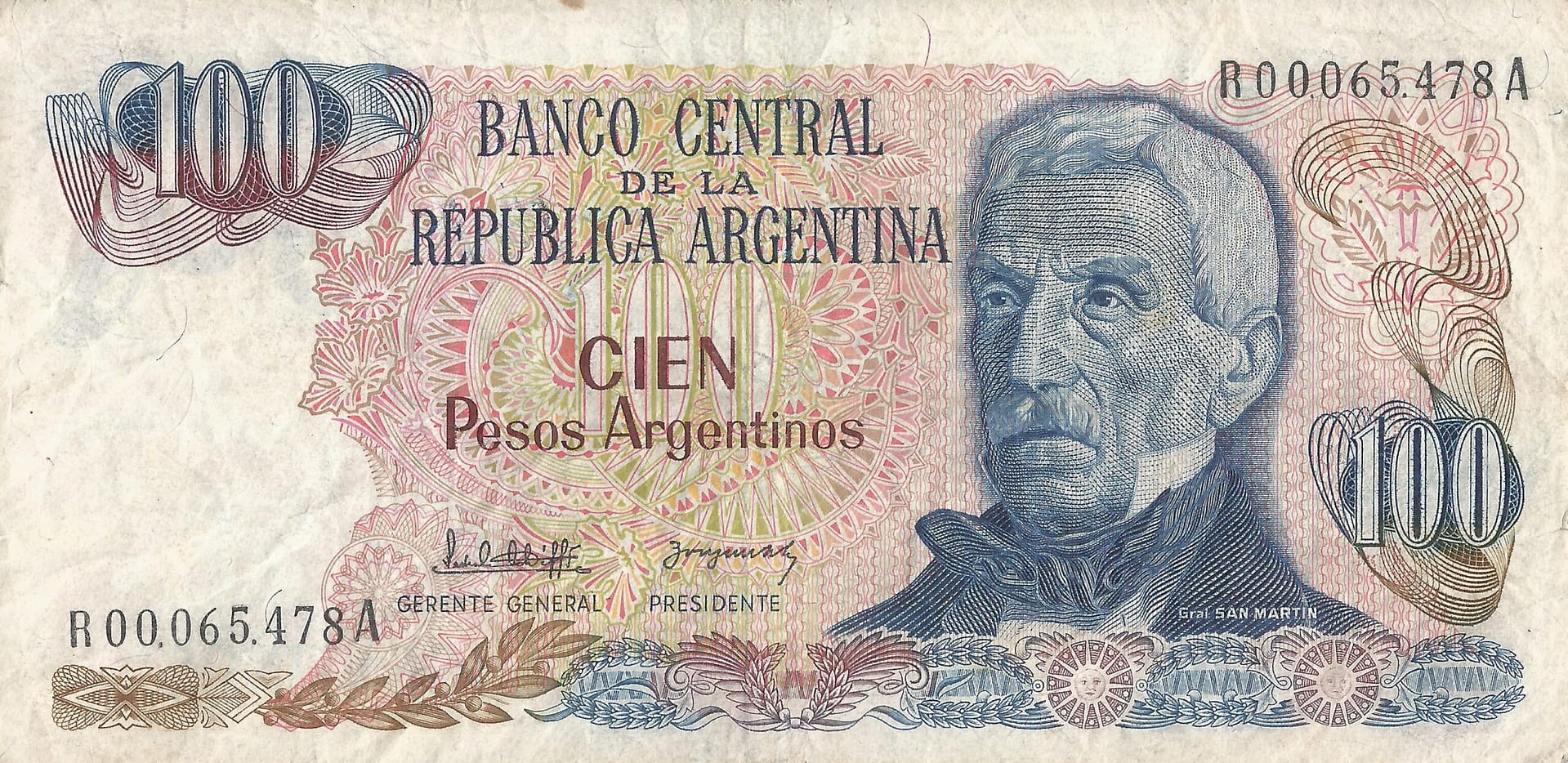 12-Pesos Argentinos (1983-1985) 31 Col 682R Anverso scaled