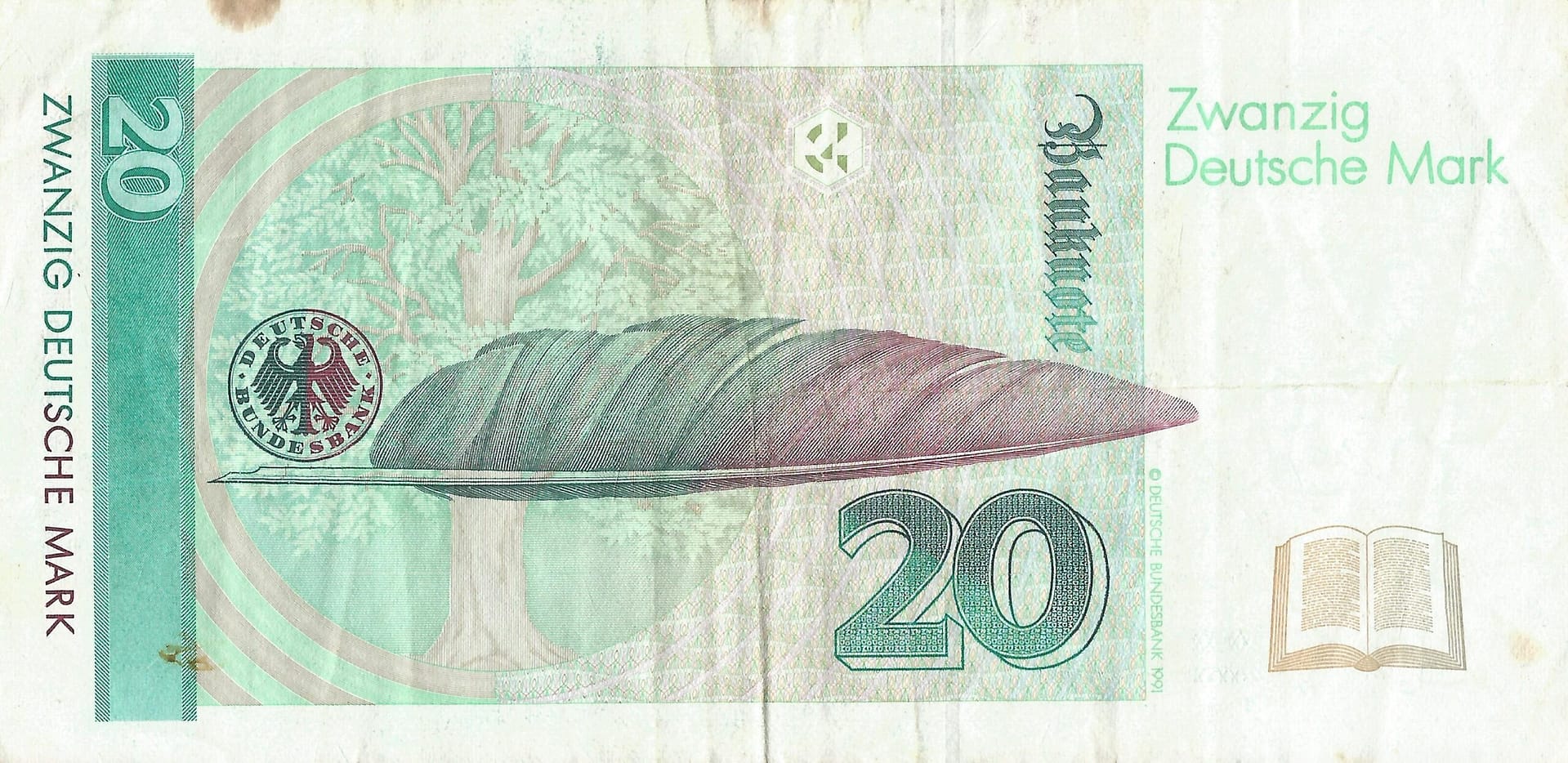 8-Alemania República Federal (1949-1990) 14 Pick 39a Reverso 4 scaled