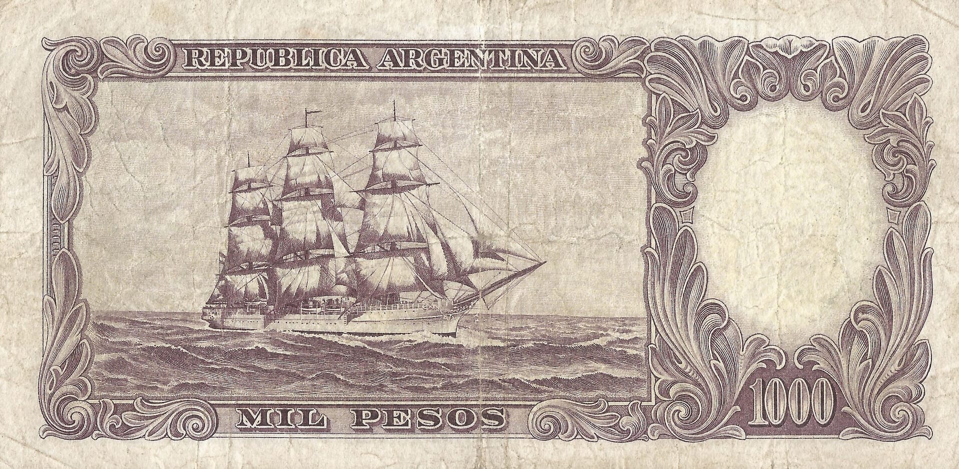10-Banco Central San Martin - Libertad y Justicia (1942-1969) y Resellados a Pesos Ley (1969-1971) 129 Col 528a Reverso scaled