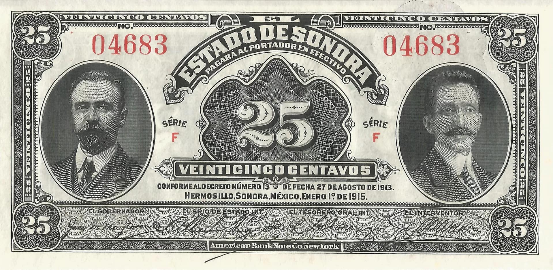 México 99 Mexico Pick S1069 Anverso scaled