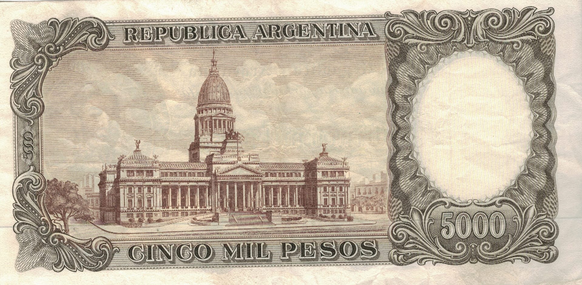 10-Banco Central San Martin - Libertad y Justicia (1942-1969) y Resellados a Pesos Ley (1969-1971) 153 Col 545a at scaled