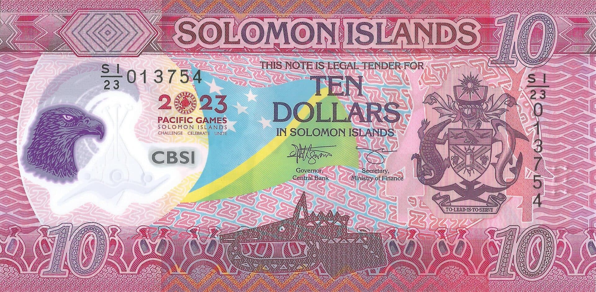 Islas Salomón 17 Pick Nuevo 39a Anverso