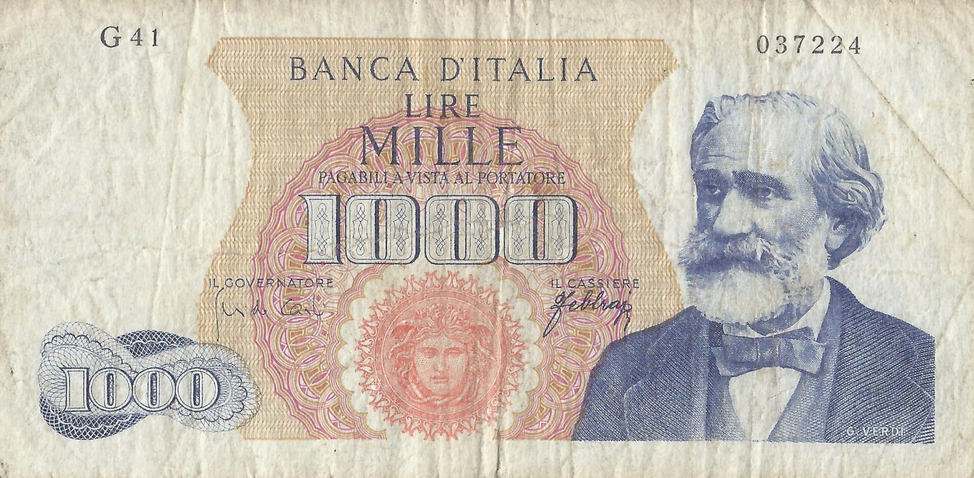 Italia 51 Pick 96d Anverso