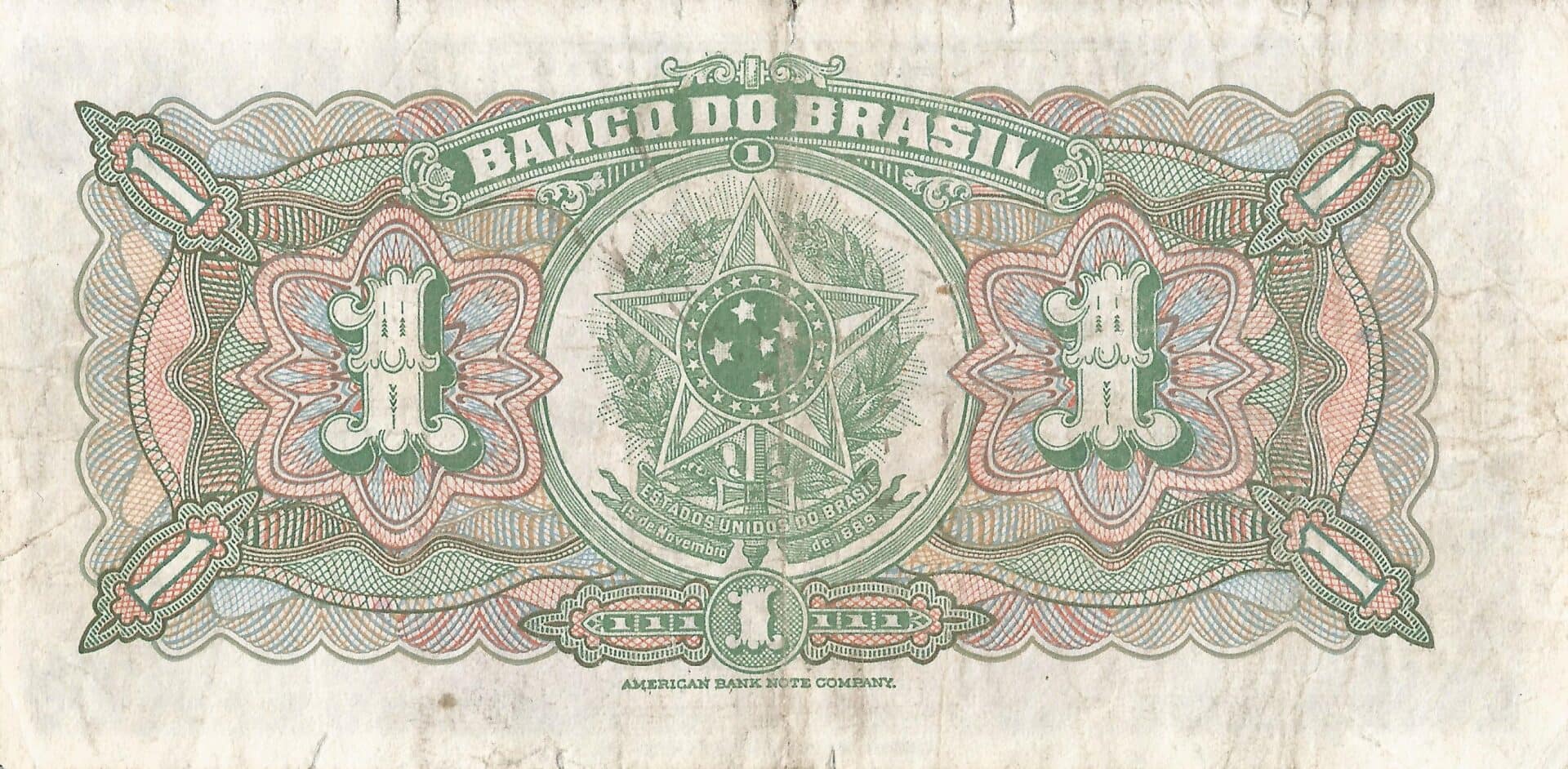 Brasil 10 Pick 131A Reverso