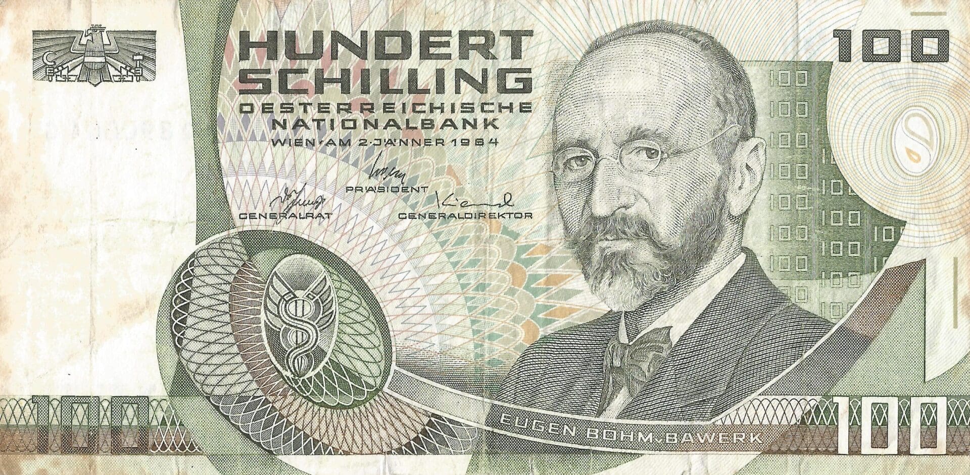 3-Chelín Austriaco (1924-2002) 13 Pick 150a.1 Anverso