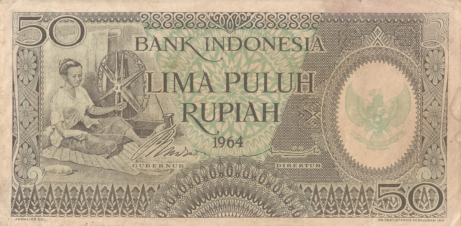 Indonesia 29 Pick 96 Anverso scaled