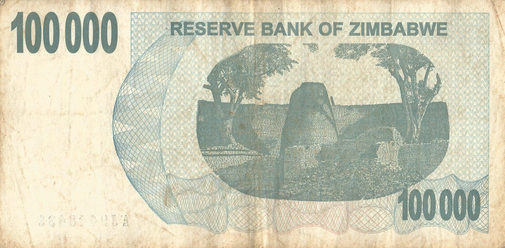 Zimbabue 16 Pick 48b Reverso