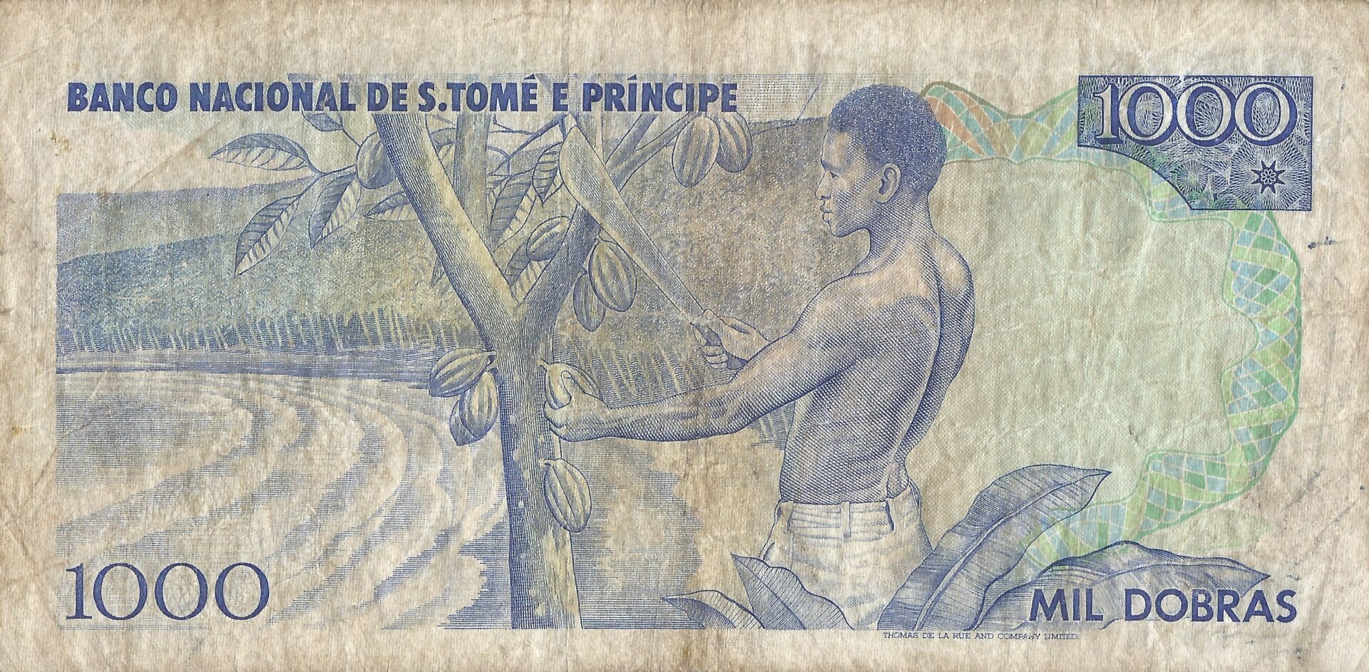 Santo Tome y Príncipe 6 Pick 62 Reverso