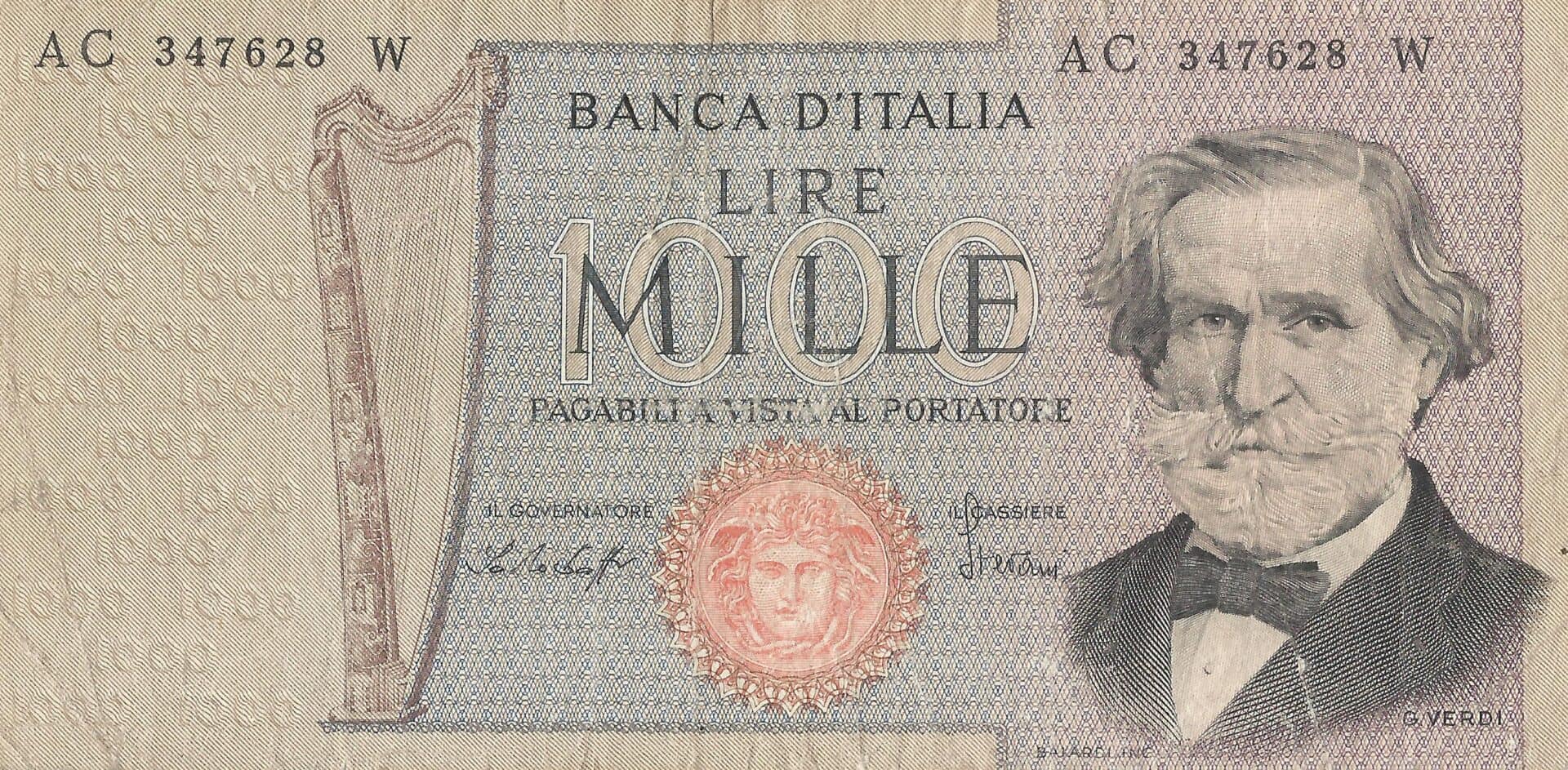 Italia 55 Pick 101e Anverso