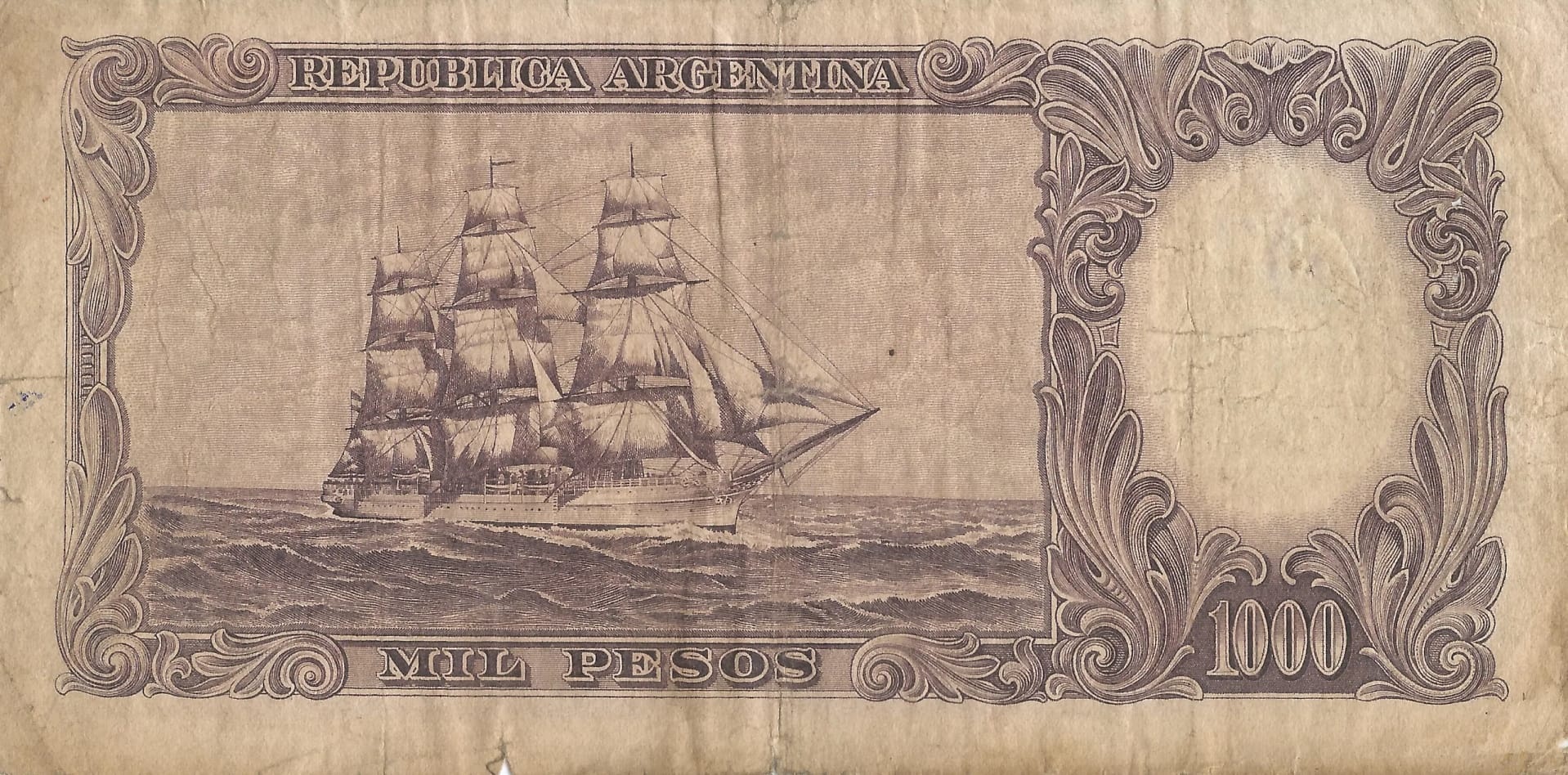 10-Banco Central San Martin - Libertad y Justicia (1942-1969) y Resellados a Pesos Ley (1969-1971) 133 Col 530a Reverso scaled