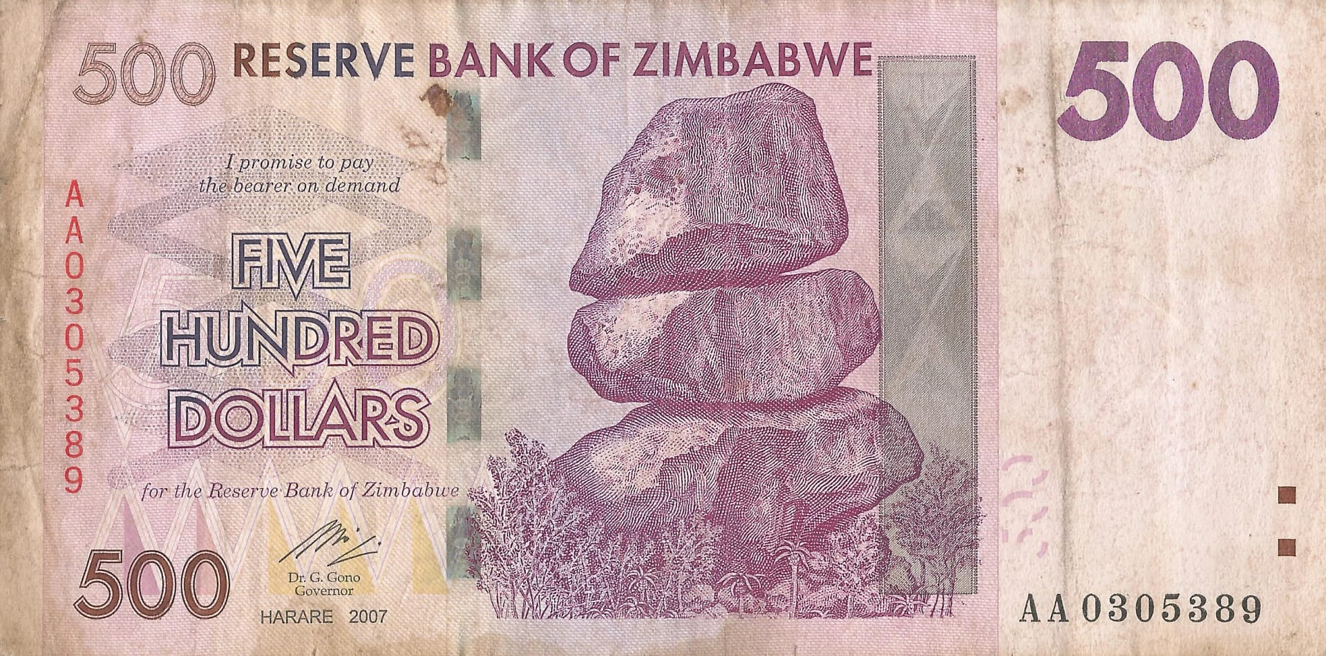 Zimbabue 31 Pick 70a Anverso scaled