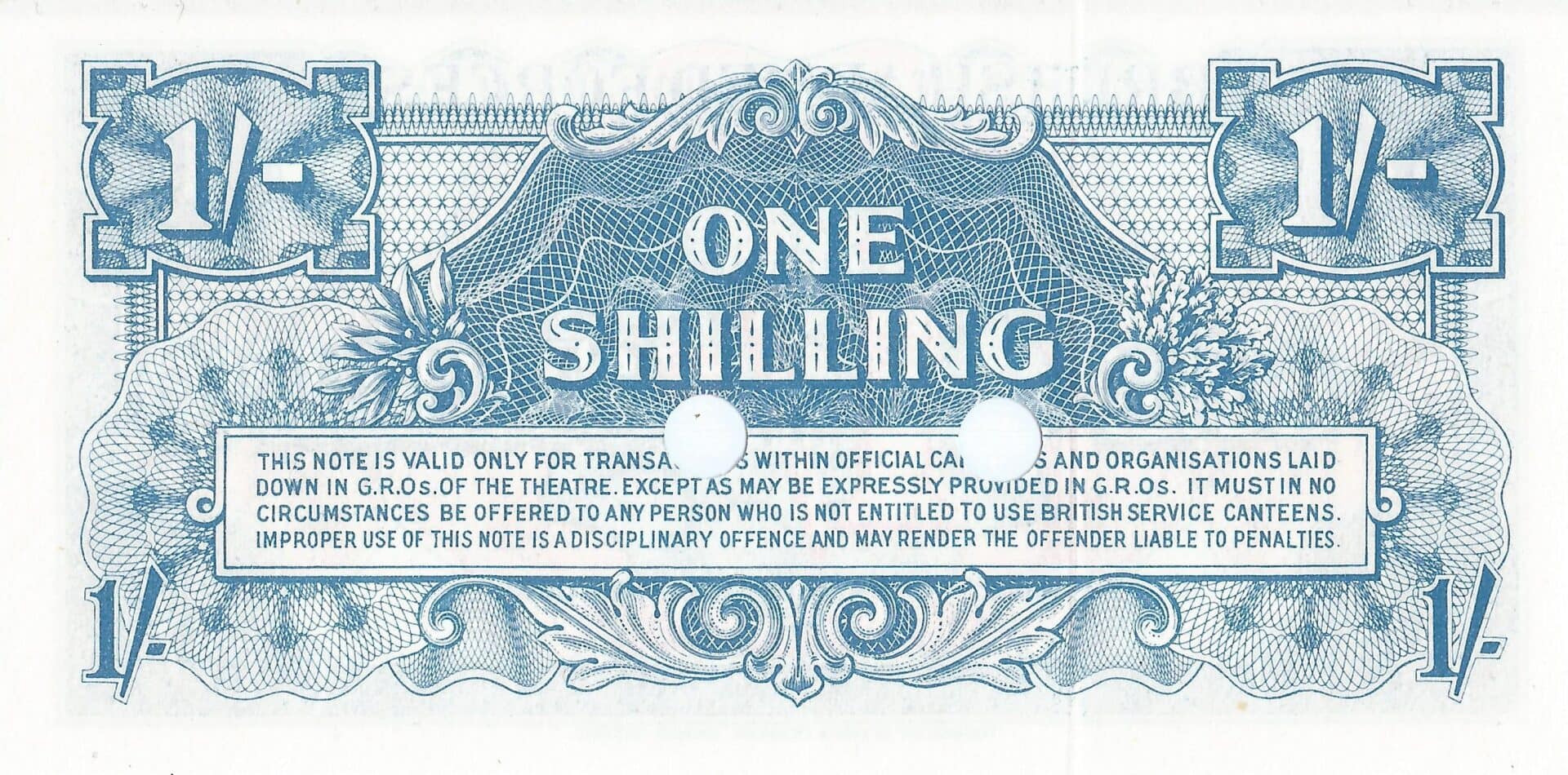 Inglaterra - Reino Unido 46 Pick M26b Reverso