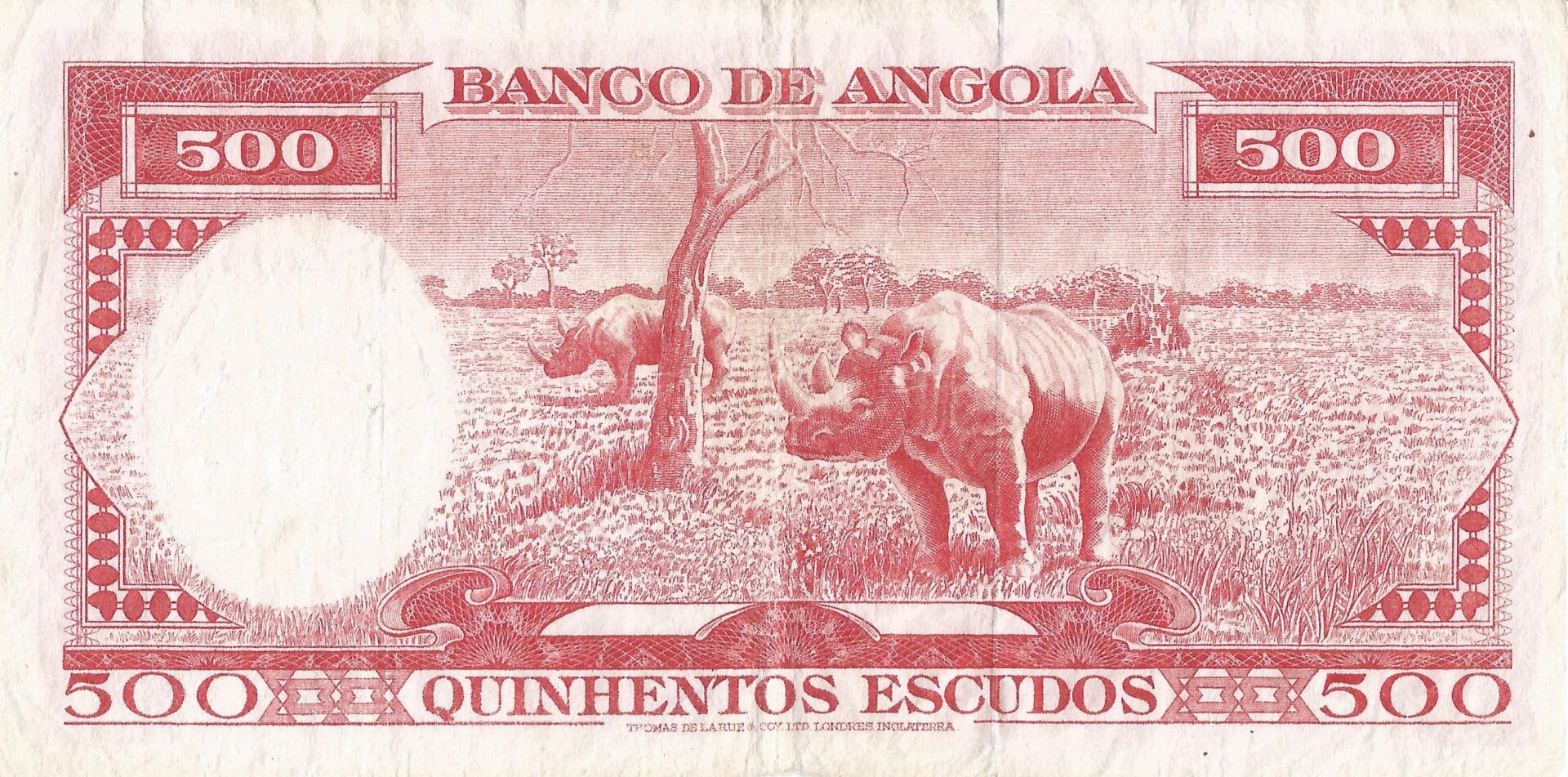Angola 7 Pick 95 Reverso