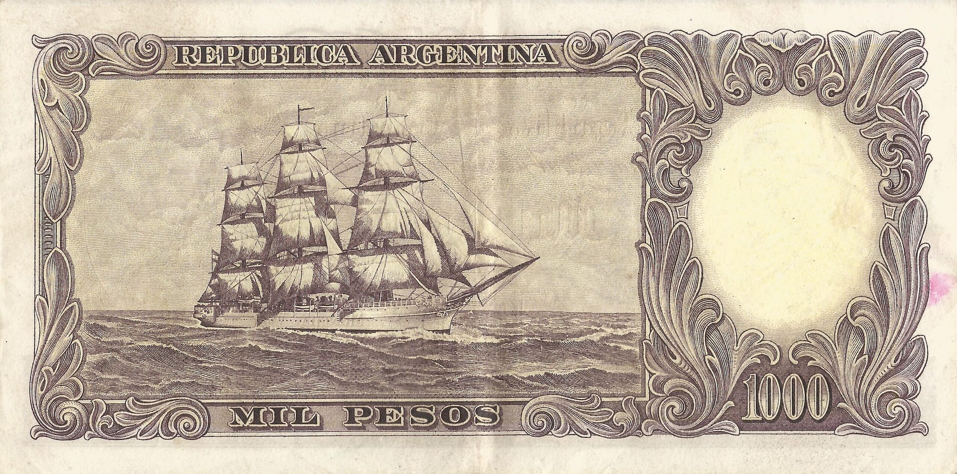 10-Banco Central San Martin - Libertad y Justicia (1942-1969) y Resellados a Pesos Ley (1969-1971) 139 Col 533R Reverso scaled