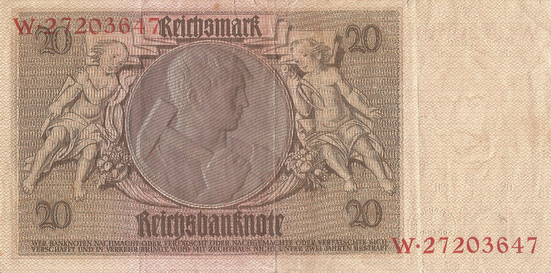 5-Reichsmark (1924-1948) 4 Pick 181a 1 Reverso scaled