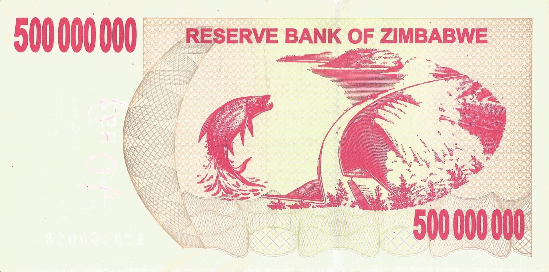 Zimbabue 26 Pick 60a Reverso