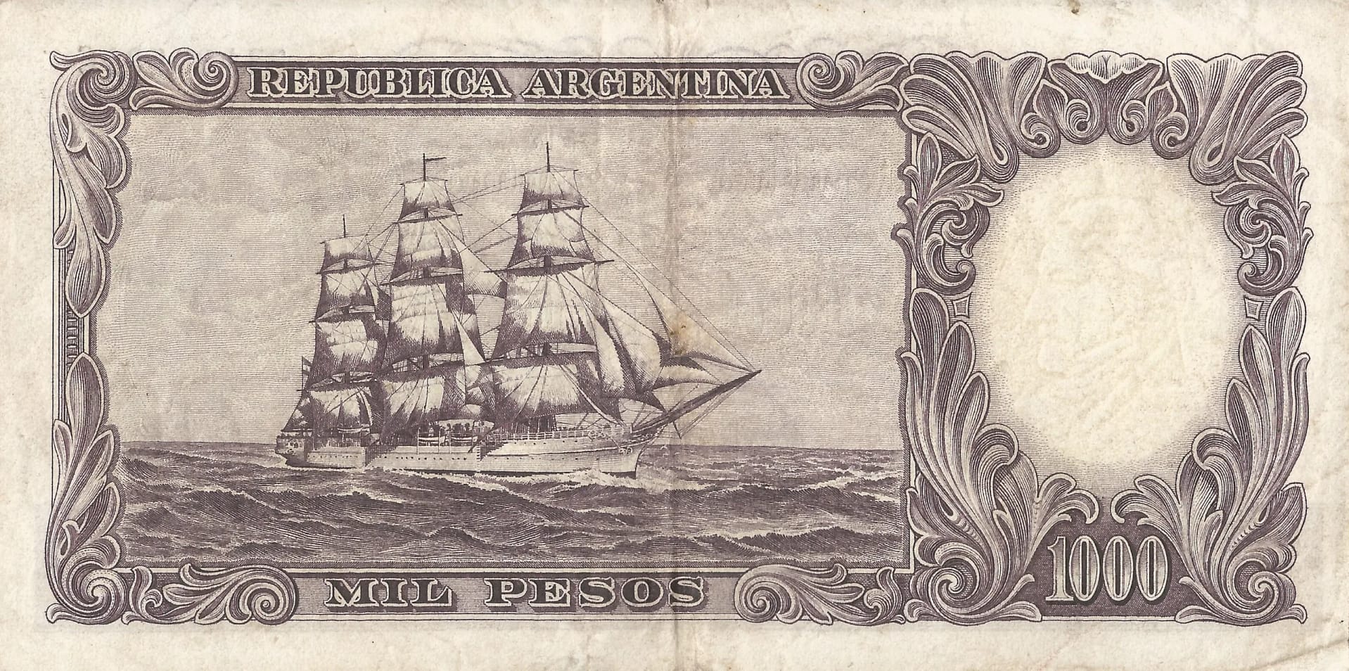 10-Banco Central San Martin - Libertad y Justicia (1942-1969) y Resellados a Pesos Ley (1969-1971) 146 Col 538a Reverso scaled