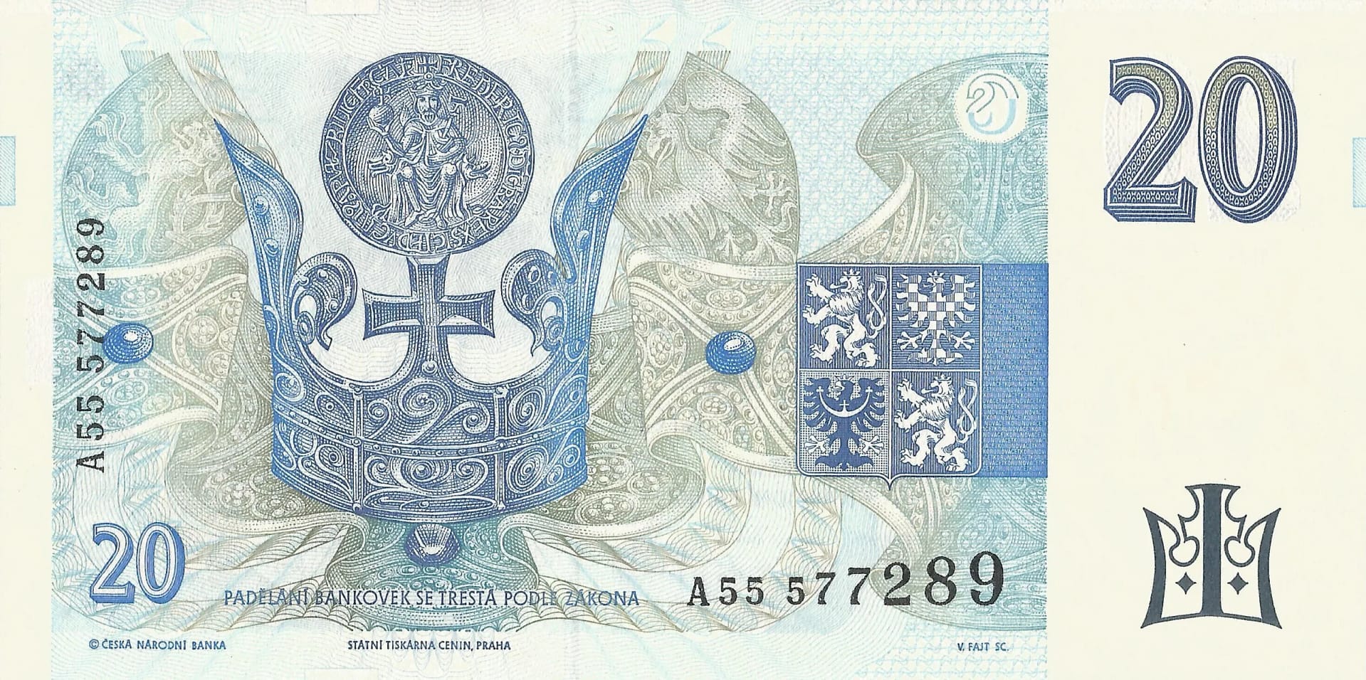 República Checa 6 Pick 10a Reverso scaled