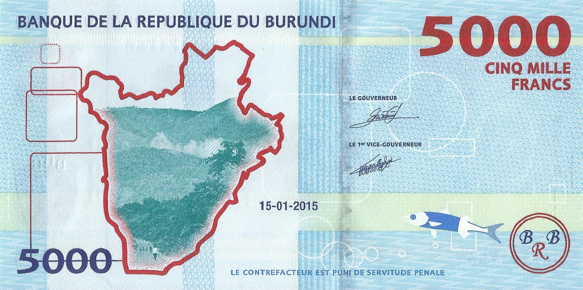 Burundi 22 Pick 53a Reverso scaled