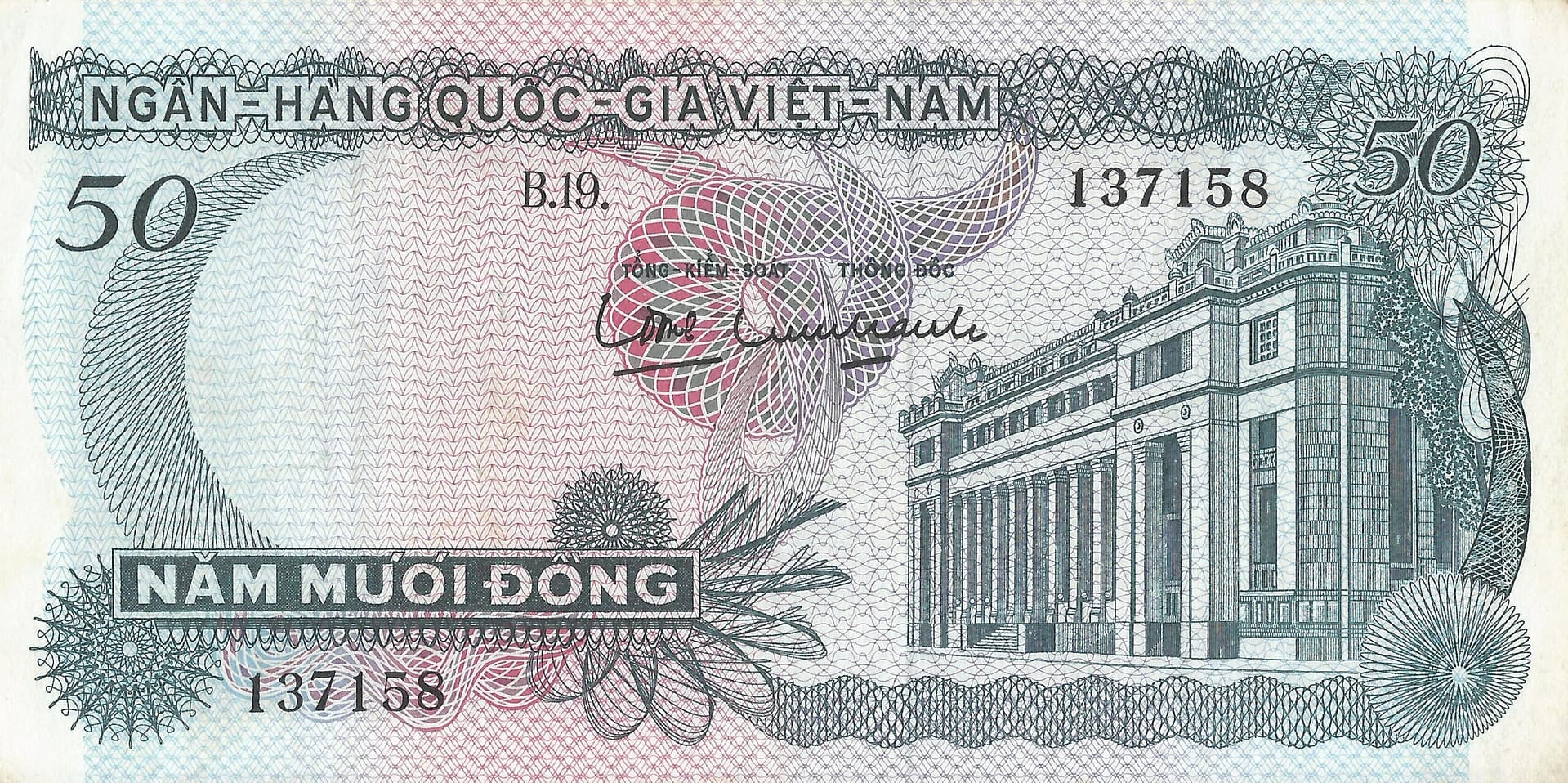 Vietnam del Sur 23 Pick 25a Anverso 2 scaled