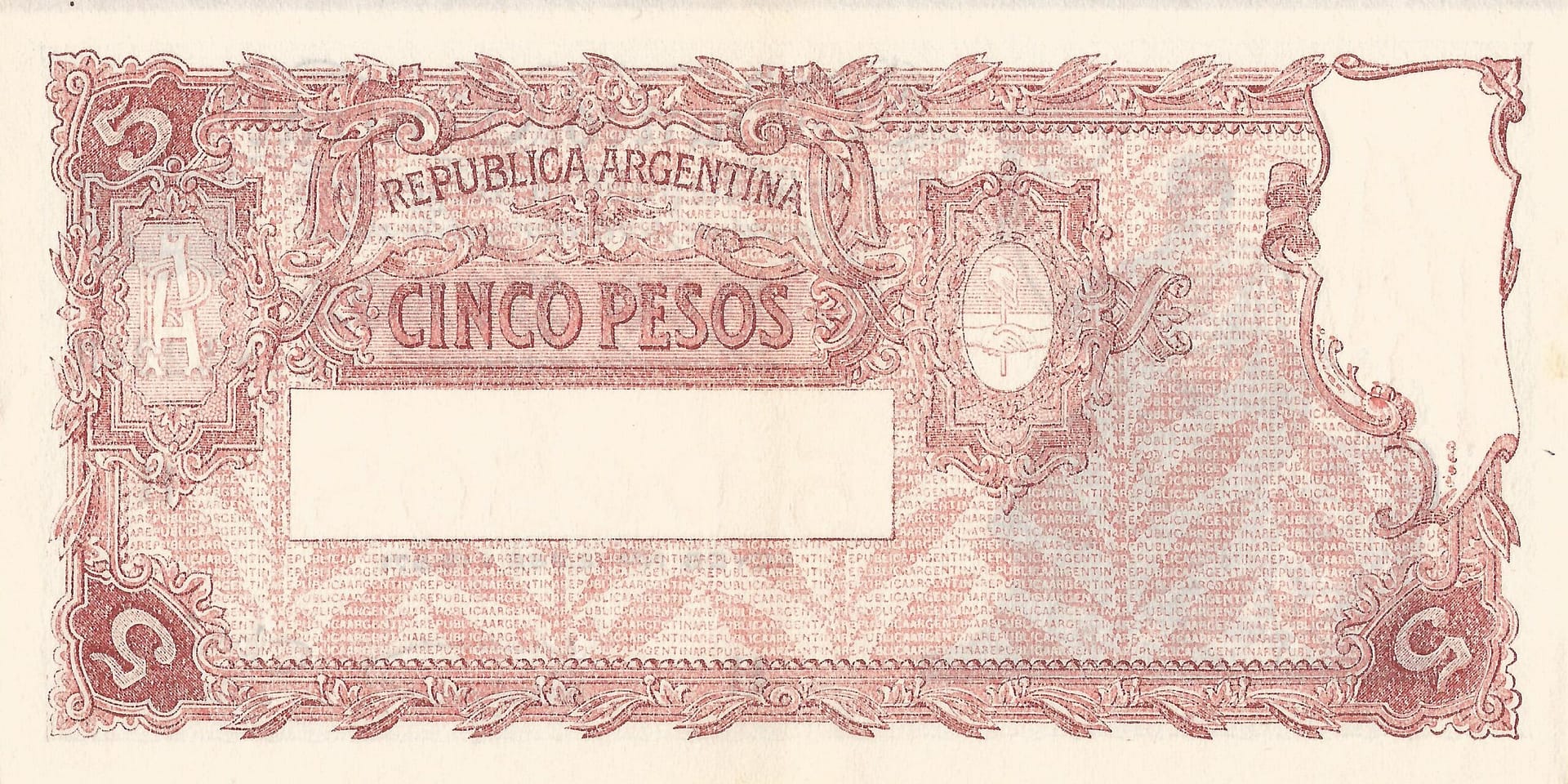 9-Banco Central Progreso (1935-1959) 61 Col 431c Reverso scaled