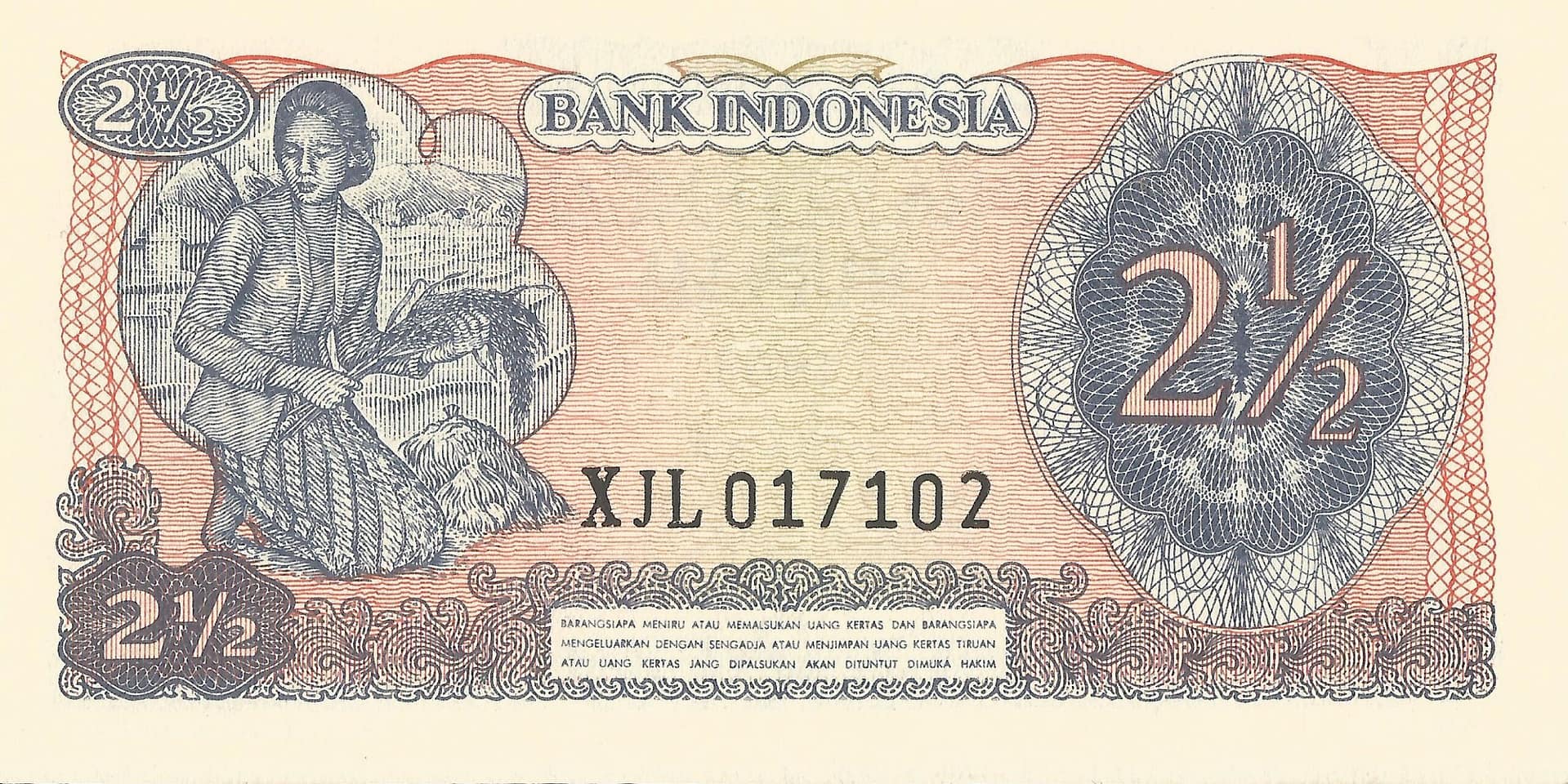 Indonesia 34 Pick 103s Reverso scaled