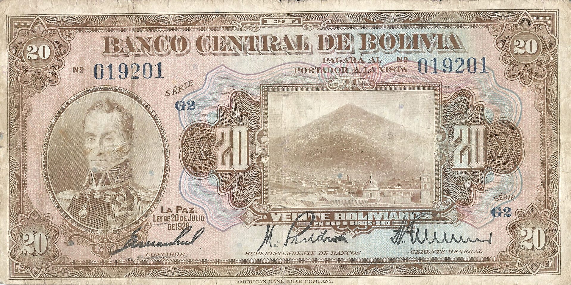 Bolivia 19 Pick 122a.9 Anverso scaled