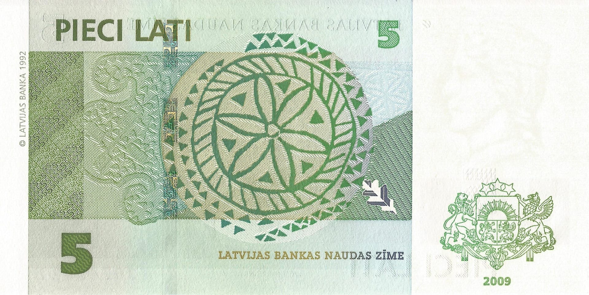 Letonia (Latvia) 10 Pick 53c Reverso scaled