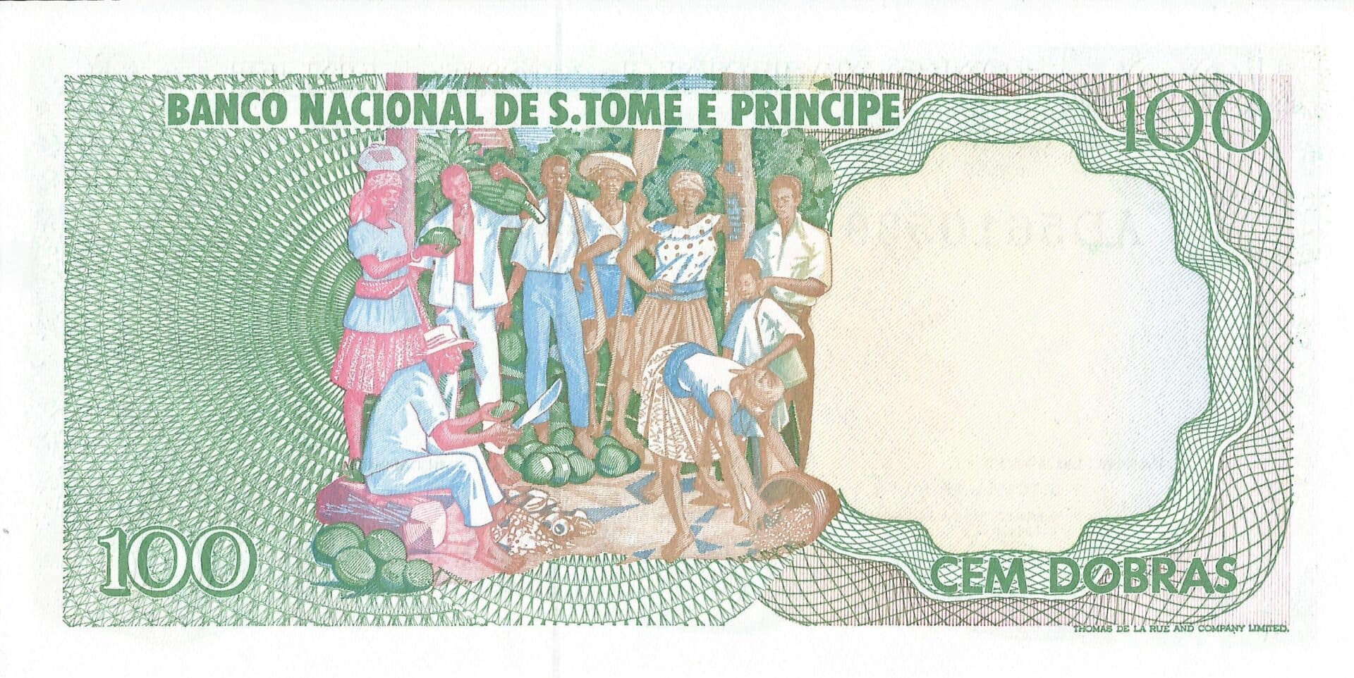 Santo Tome y Príncipe 6 Pick 60 Reverso