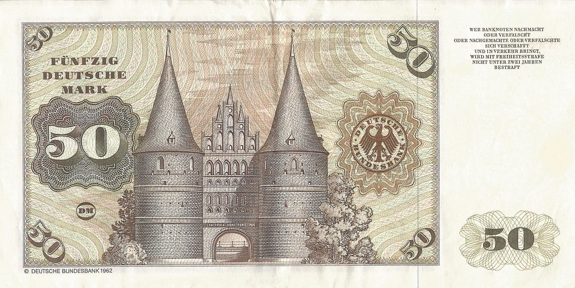 8-Alemania República Federal (1949-1990) 6 Pick 33d Reverso scaled